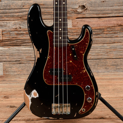 Fender Custom Shop '63 Precision Bass Heavy Relic Black 2022