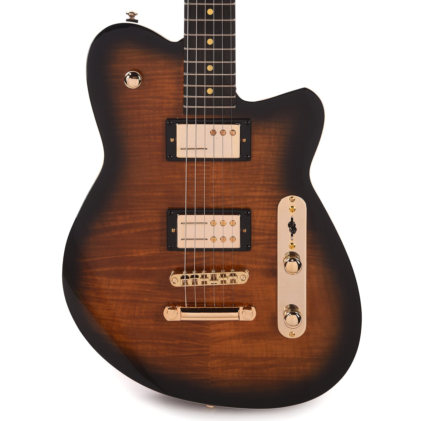 Reverend Charger RA FM Coffee Burst