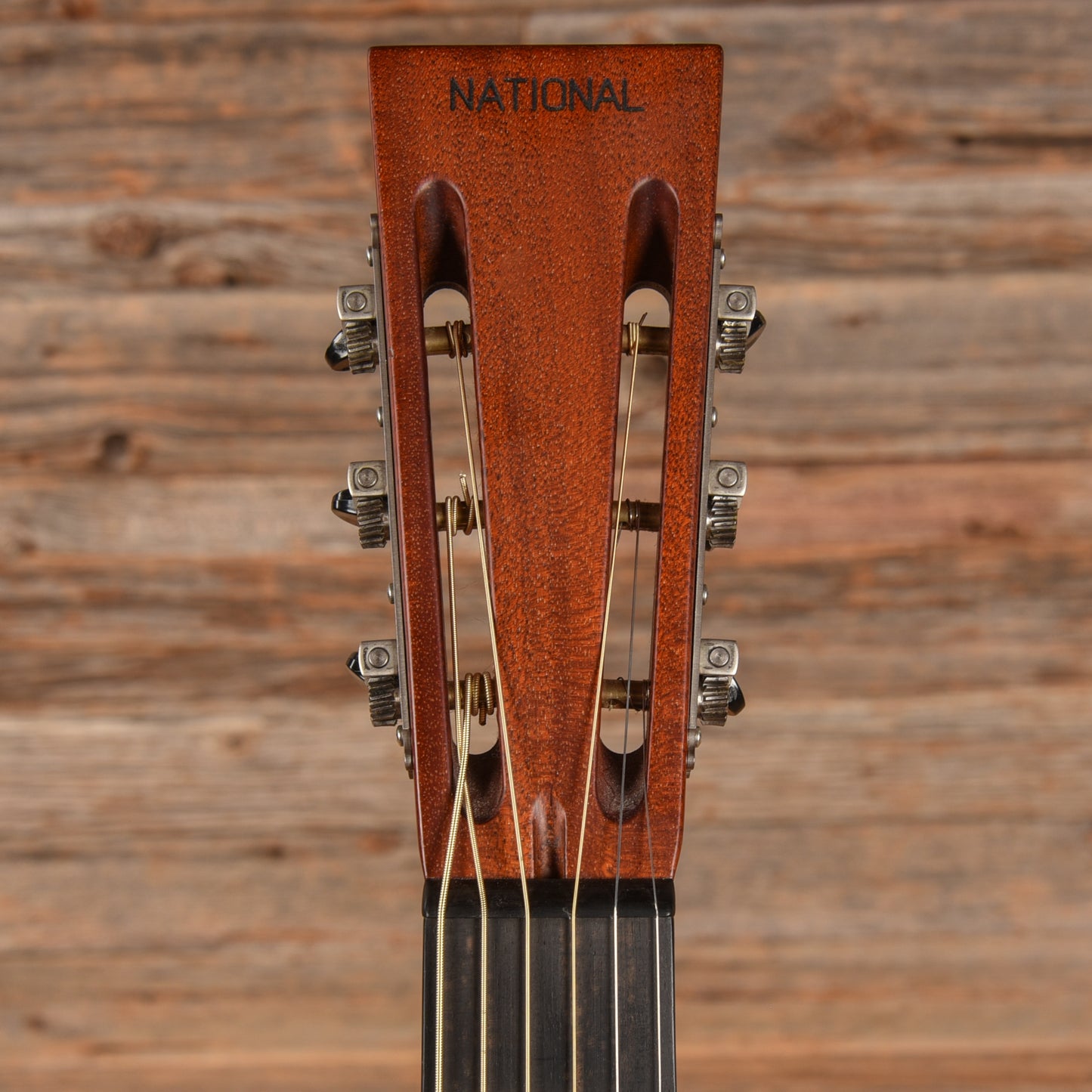 National NRP B-Series 14 Fret Black Rust 2015