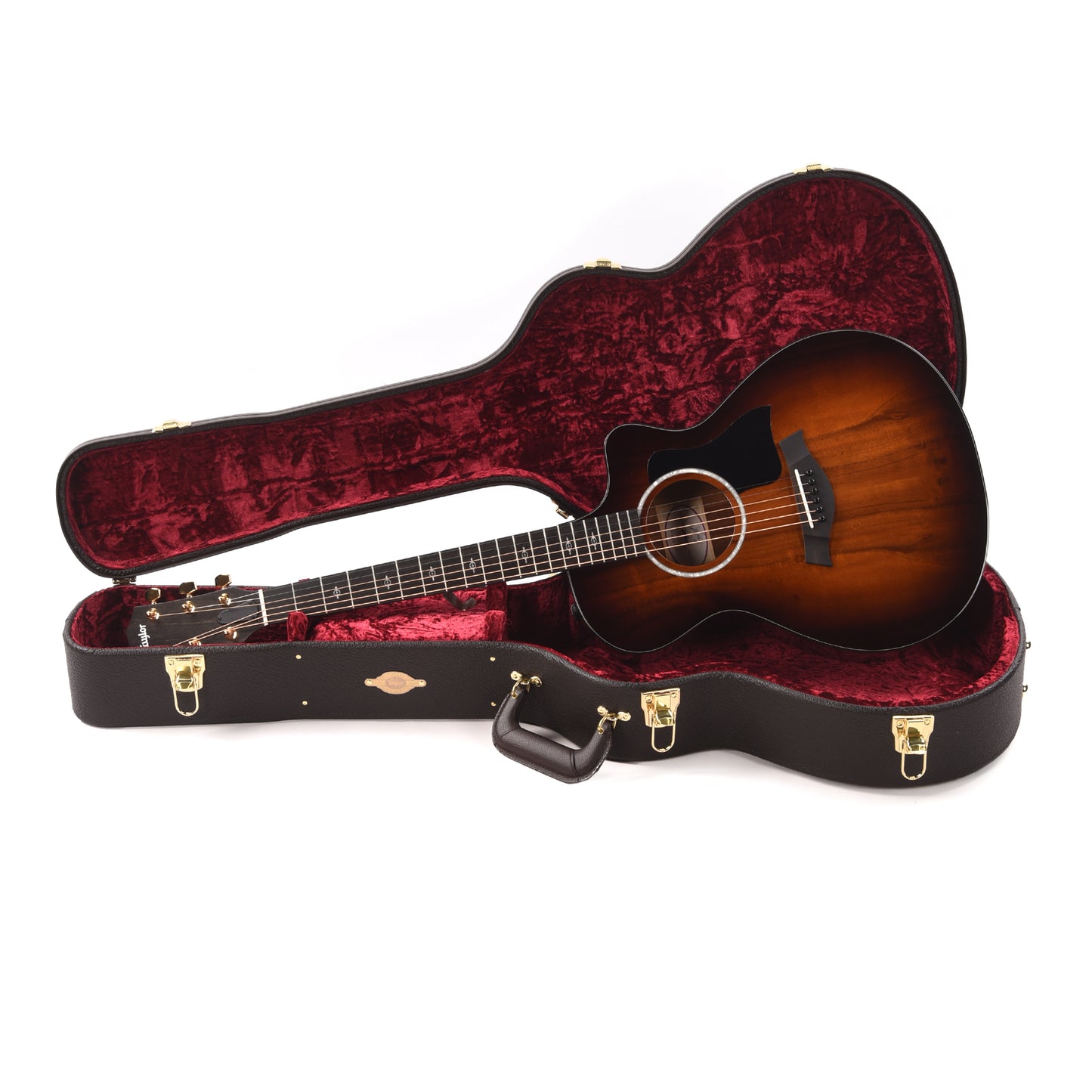 Taylor 222ce-K Deluxe Grand Concert Hawaiian Koa Shaded Edgeburst Factory B-Stock