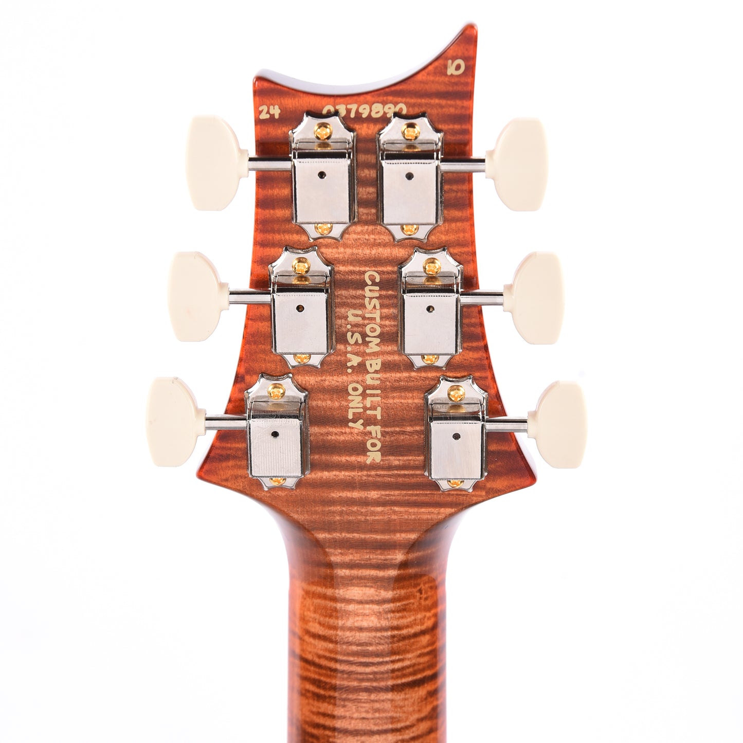 PRS Wood Library McCarty 594 10-Top Flame Autumn Sky w/Figured Stained Maple Neck & Brazilian Rosewood Fingerboard