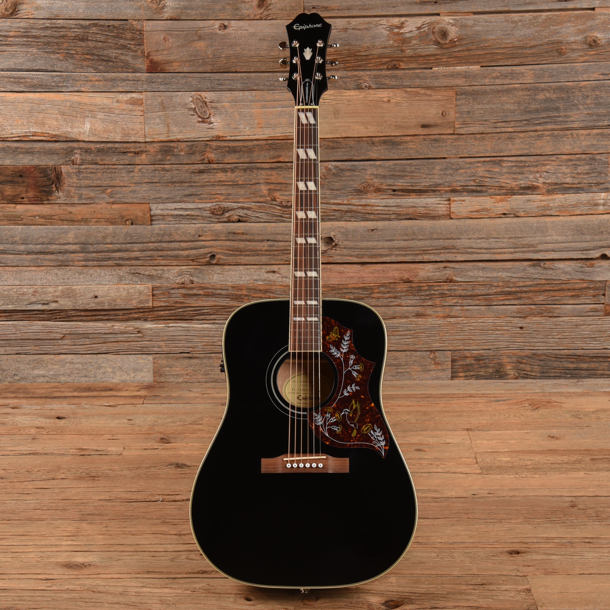 Epiphone Hummingbird Pro Ebony 2019