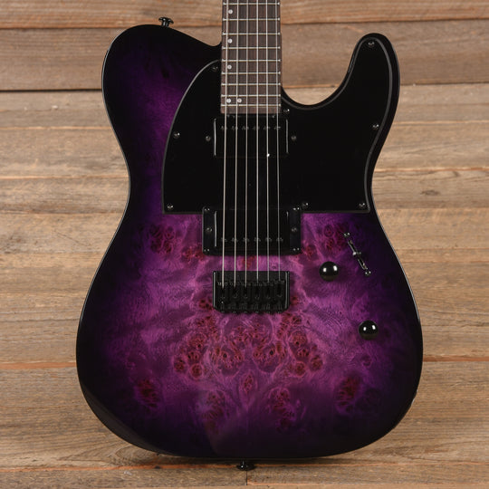 ESP LTD TE-200DX Electric Guitar Purple Burst