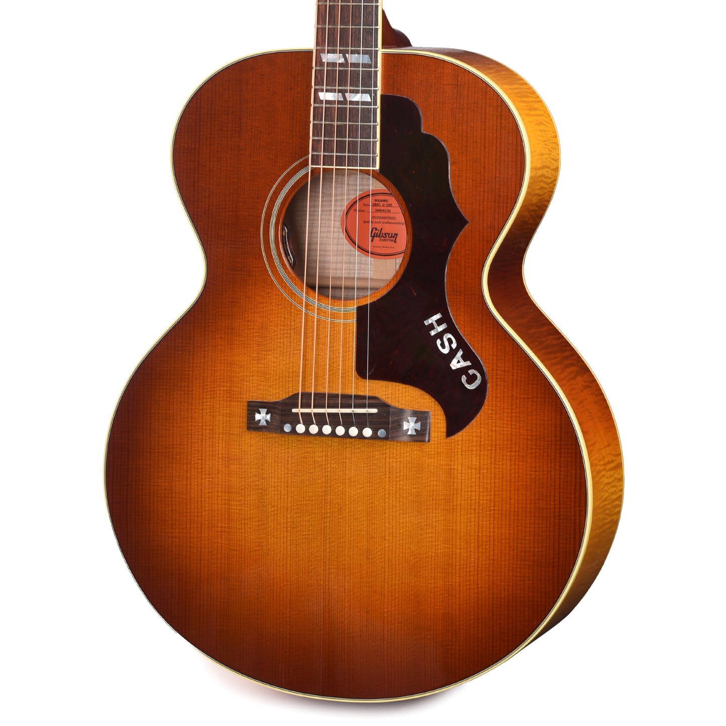 Gibson Custom Shop Limited Edition Rosanne Cash J-185 Heritage Cherry Sunburst