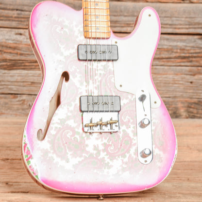 Fender Custom Shop Limited Edition Dual P90 Telecaster Relic Pink Paisley 2023