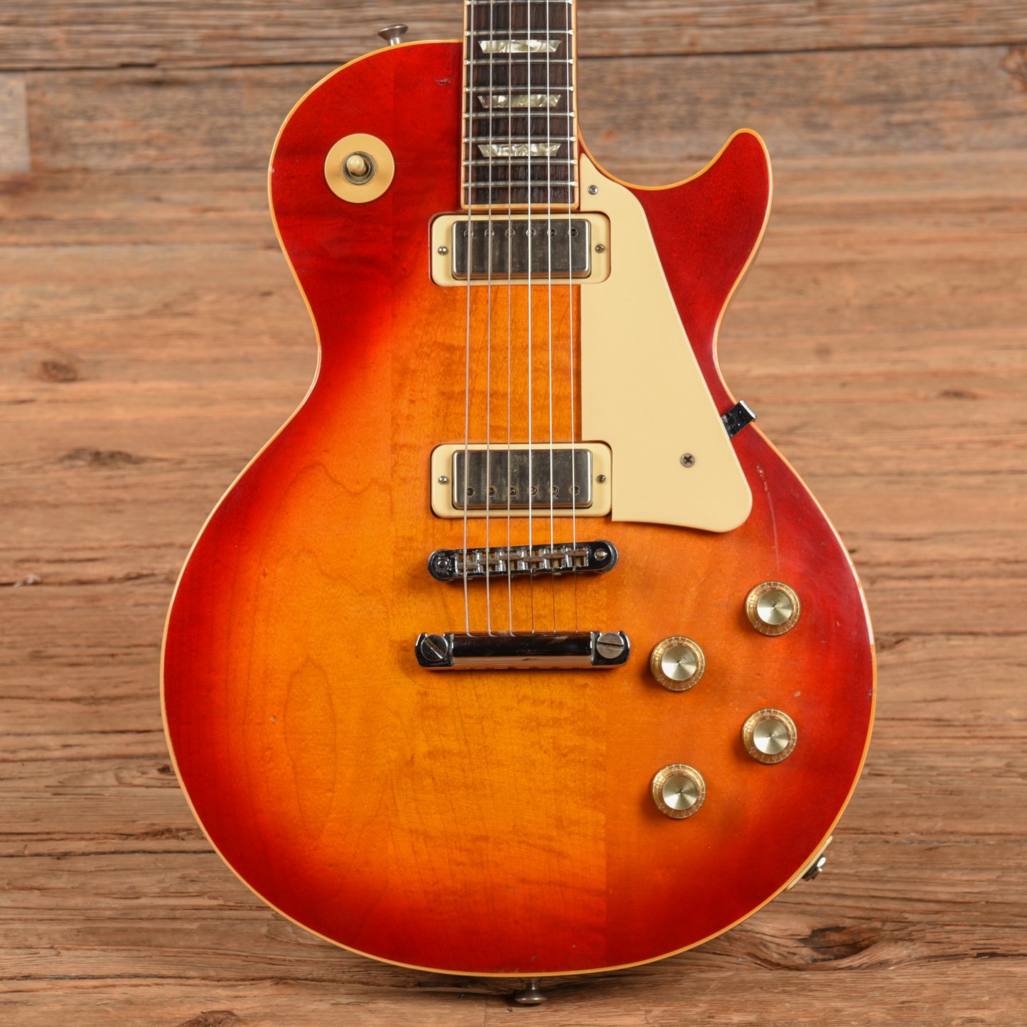 Gibson Les Paul Deluxe Cherry Sunburst 1976