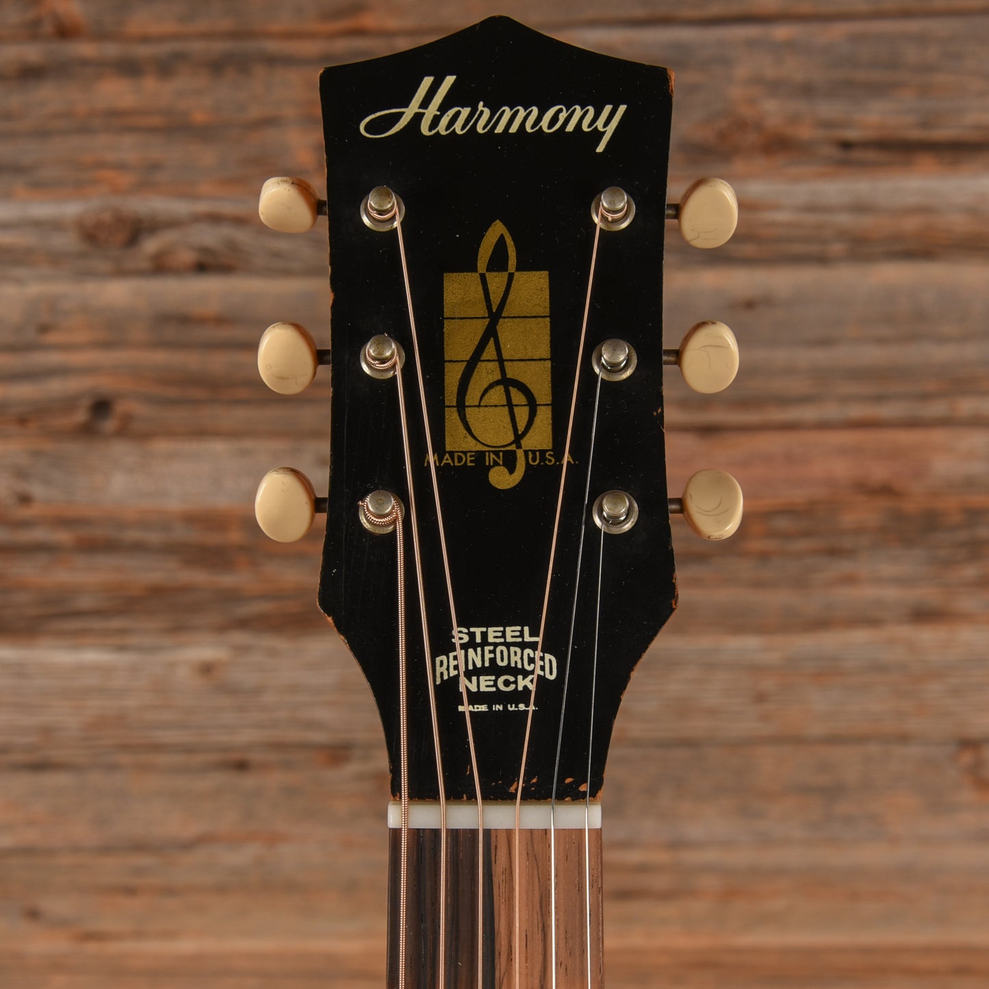 Harmony H-162 X-Brace Conversion Natural 1960s