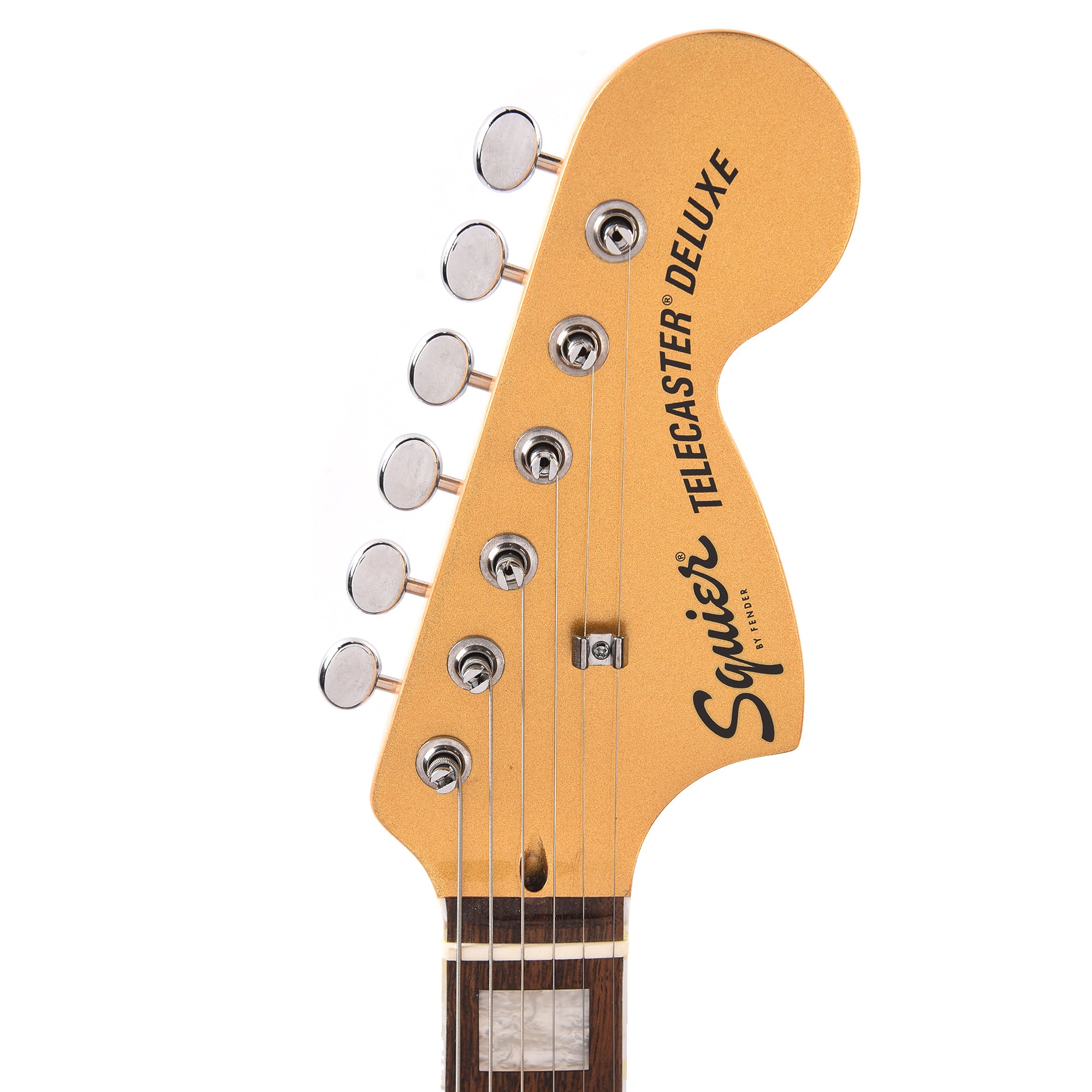 Squier Limited Edition Paranormal Troublemaker Telecaster Deluxe Aztec Gold