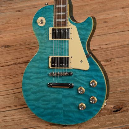 Epiphone Les Paul Standard '60s Quilt Top Transparent Blue 2021