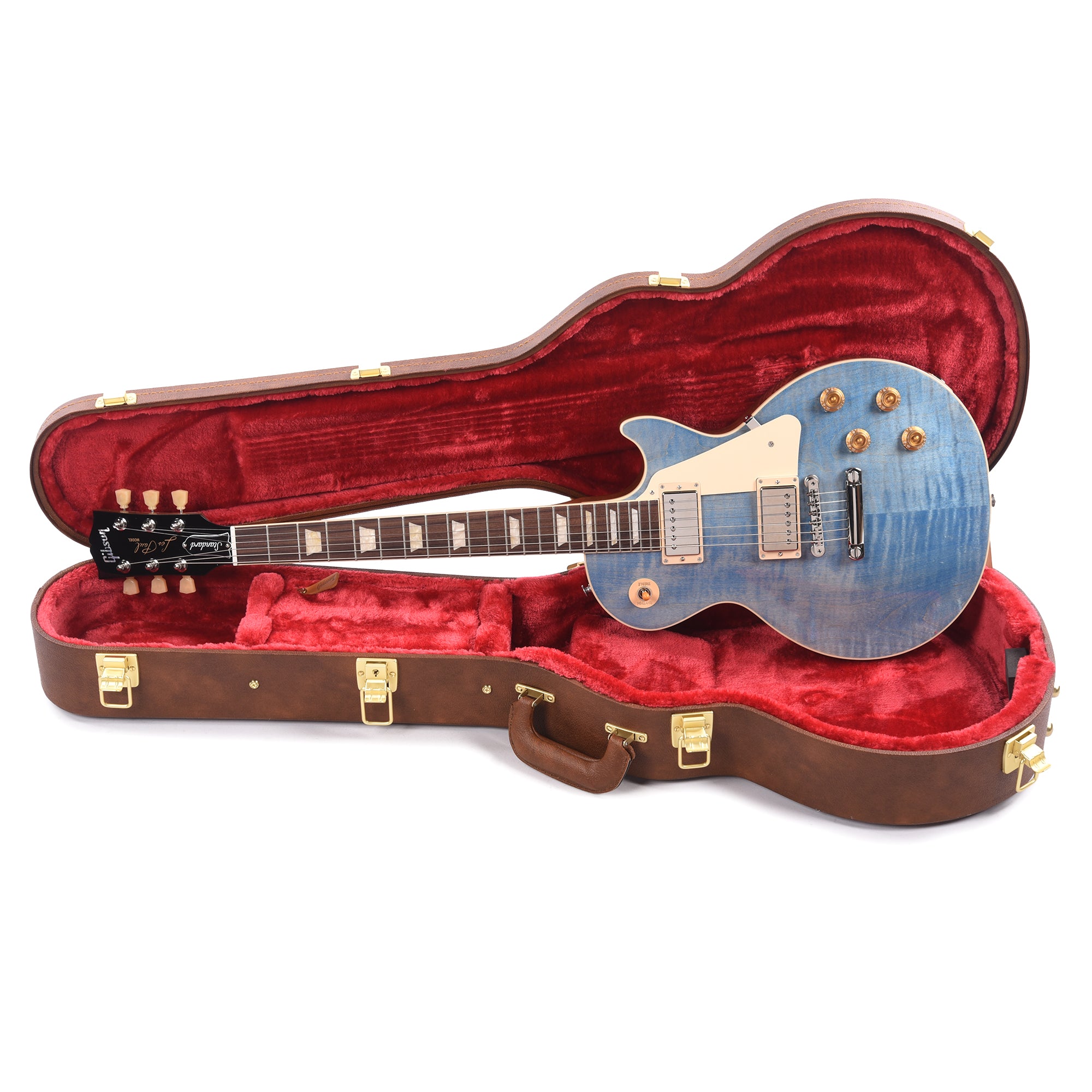 Gibson Original Les Paul Standard '50s Figured Top Ocean Blue