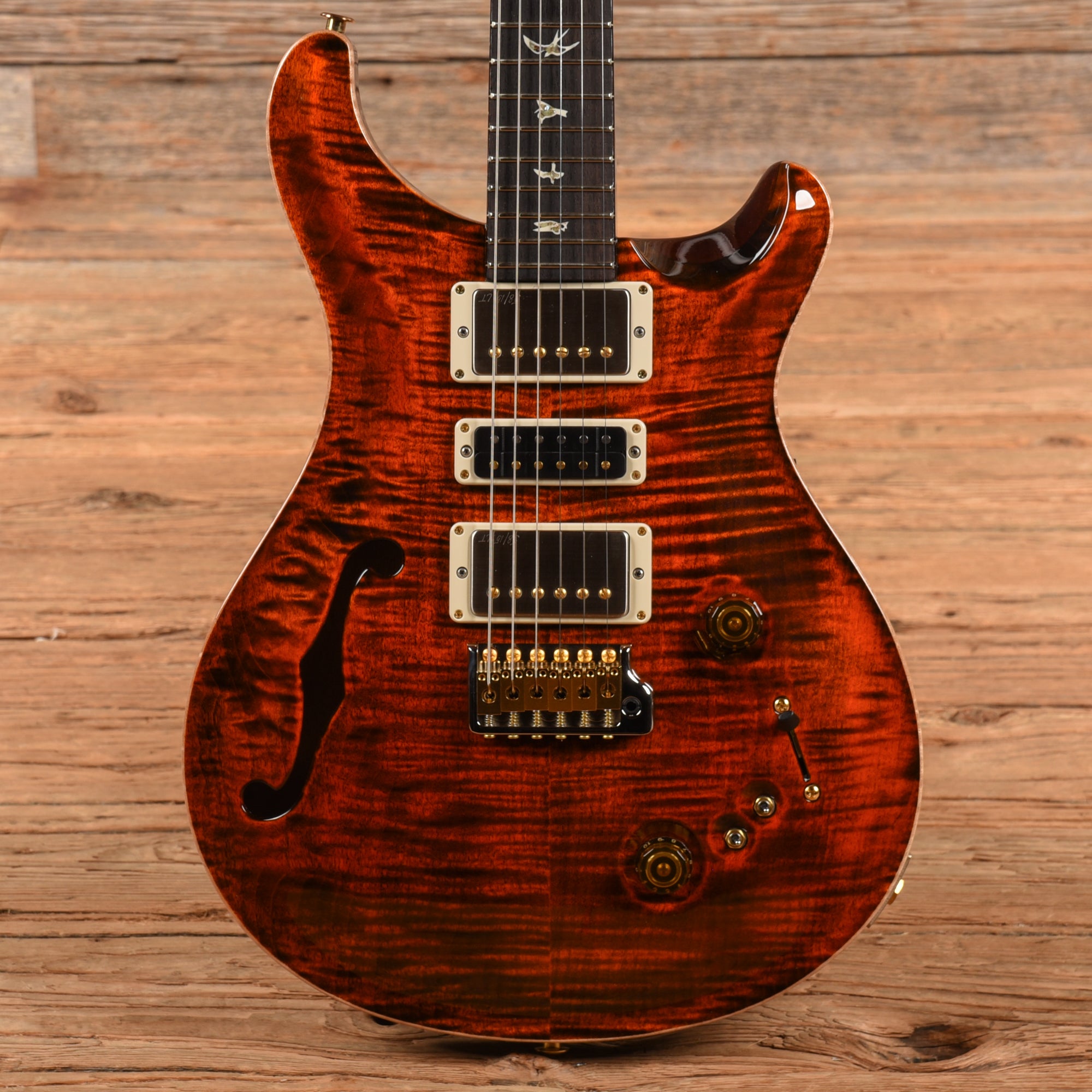 PRS Special 22 Semi-Hollow 10-Top Orange Tiger 2023