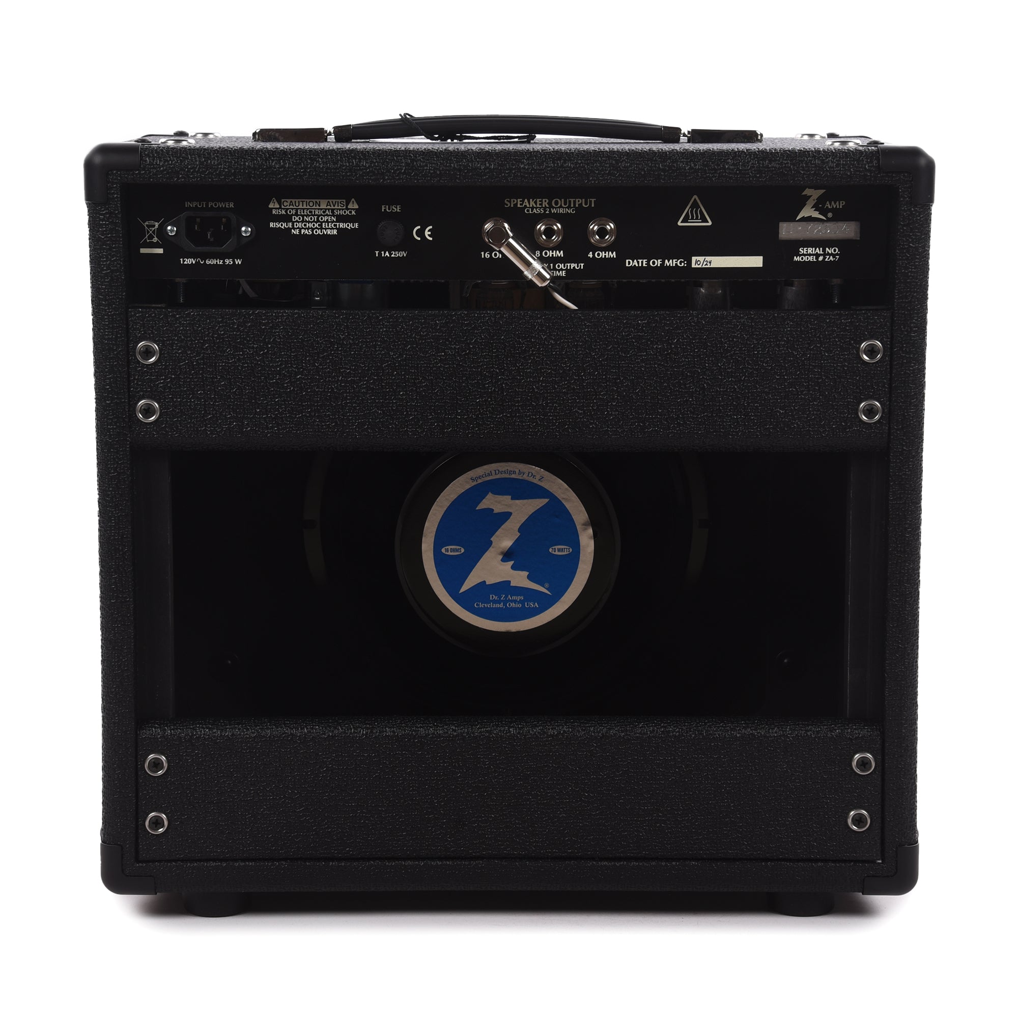 Dr. Z Carmen Ghia 18w 1x10 Combo Amp w/ Master Volume & Eminence Z10 Speaker