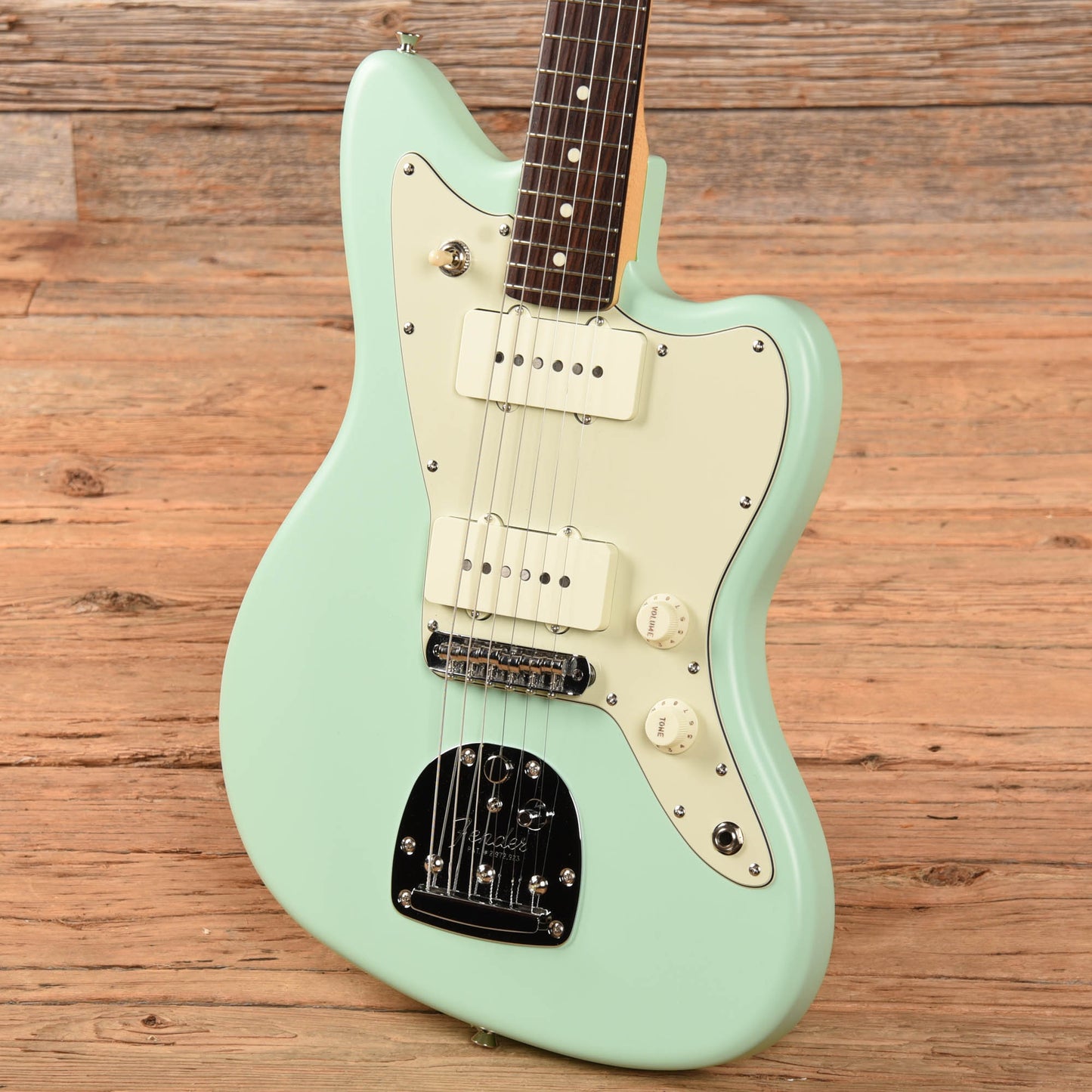 Fender MIJ Junior Collection Jazzmaster Satin Surf Green 2022