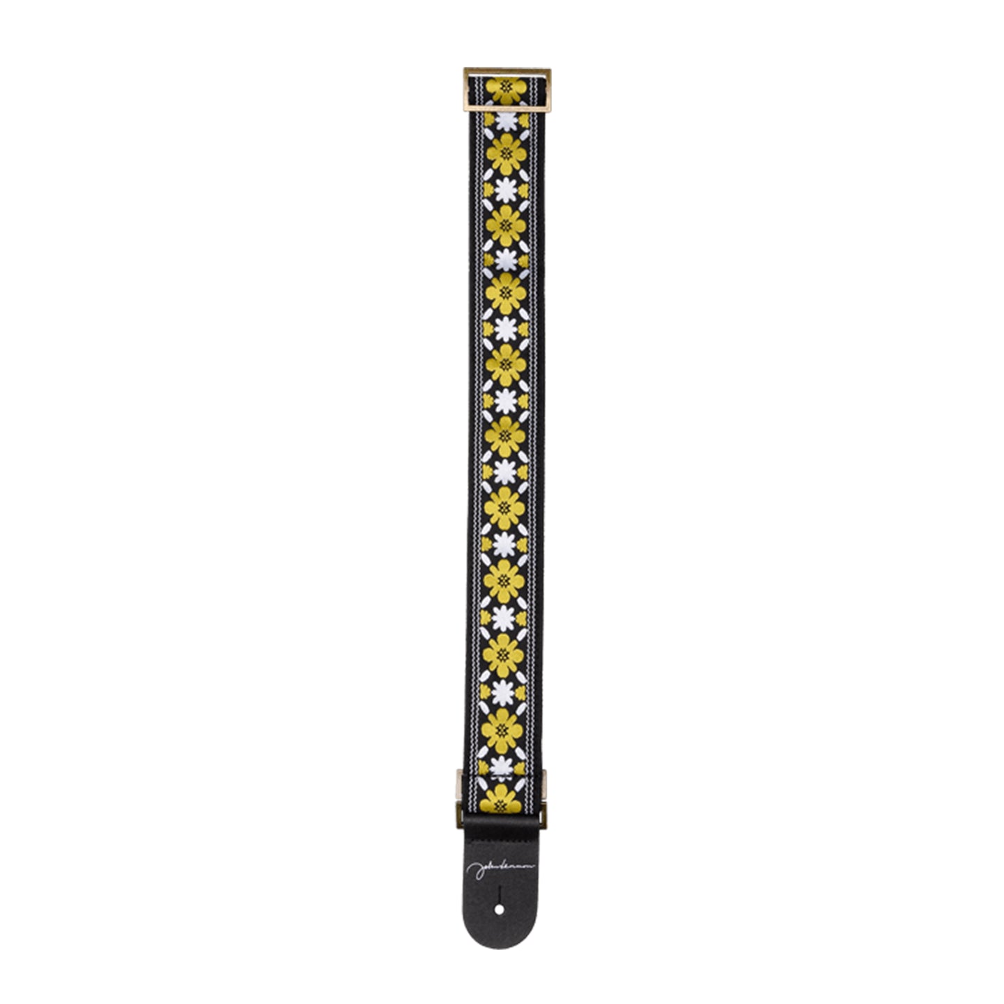 D'Addario John Lennon Live Series Guitar Strap Rooftop Jacquard