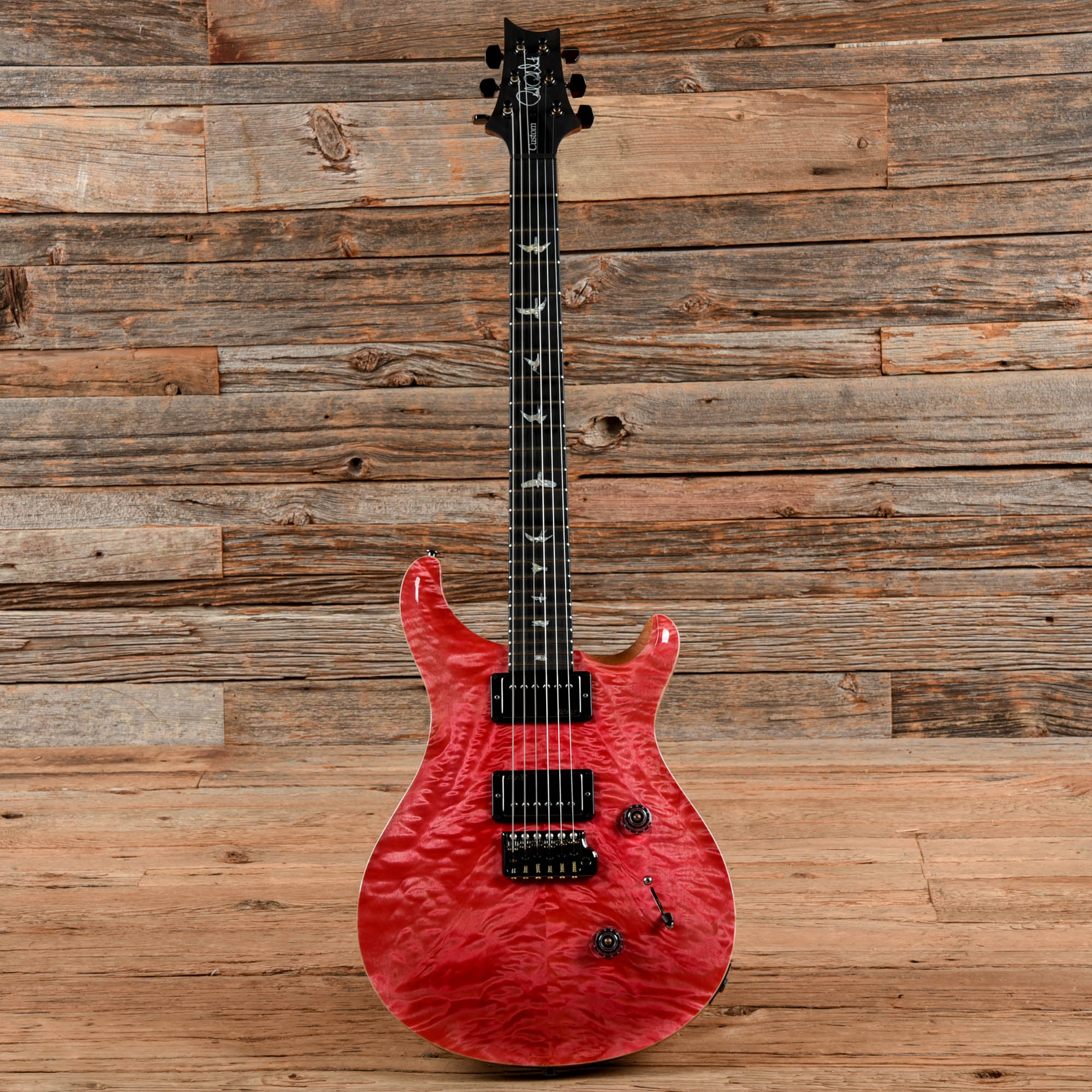 PRS Wood Library Custom 24 10-Top Quilt Bonnie Pink 2023