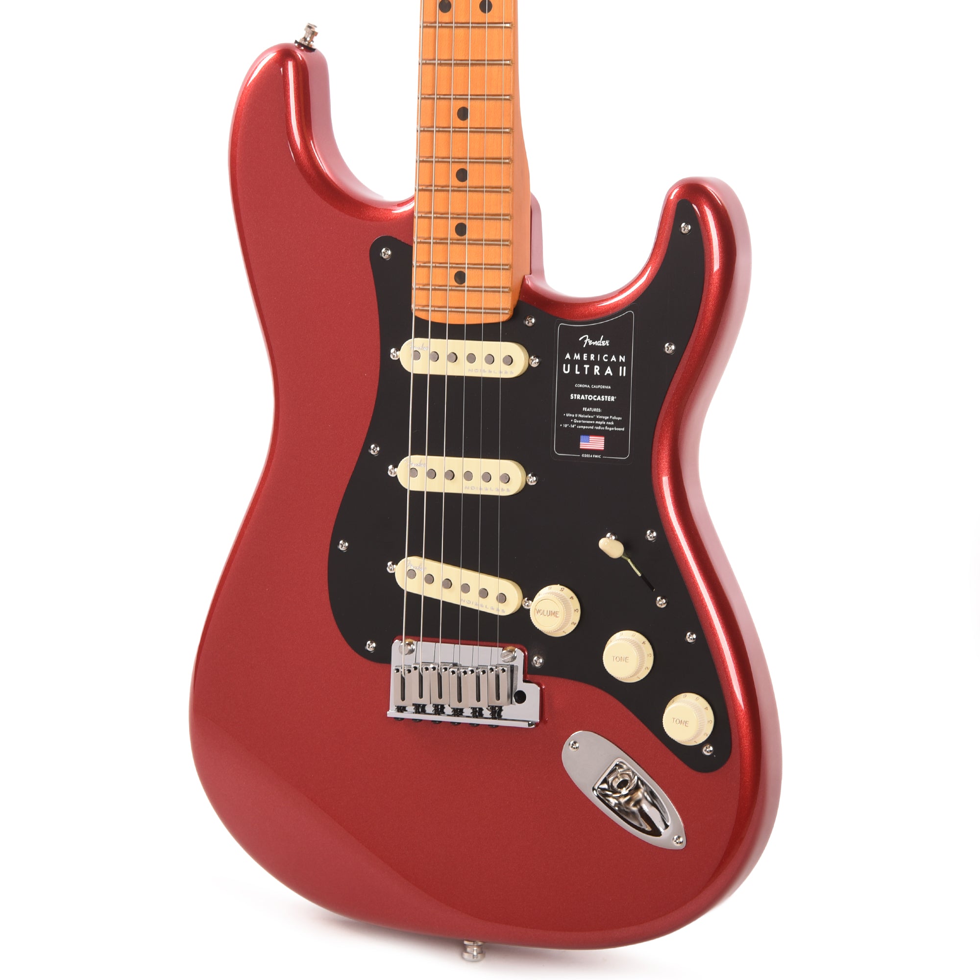 Fender American Ultra II Stratocaster Sinister Red