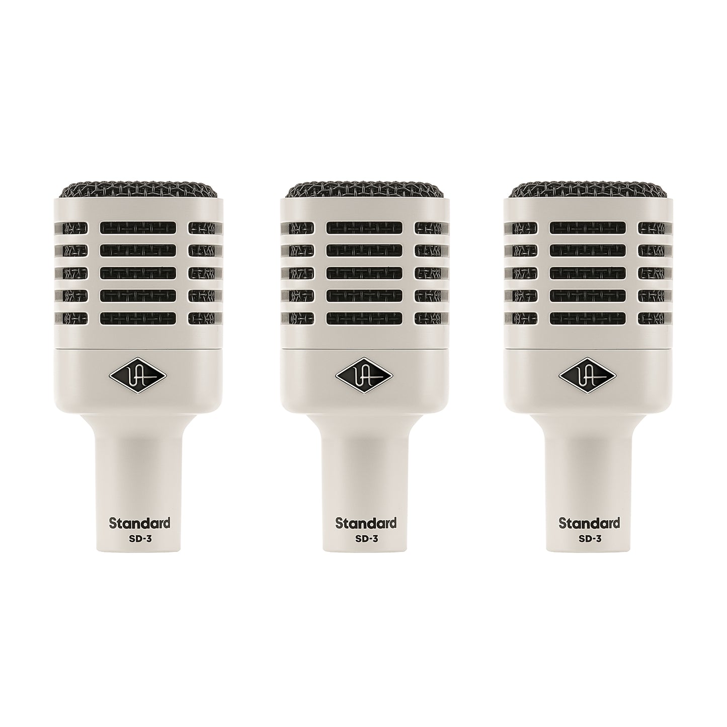 Universal Audio SD-3 Dynamic Microphone (3-Pack) w/ Hemisphere Modeling