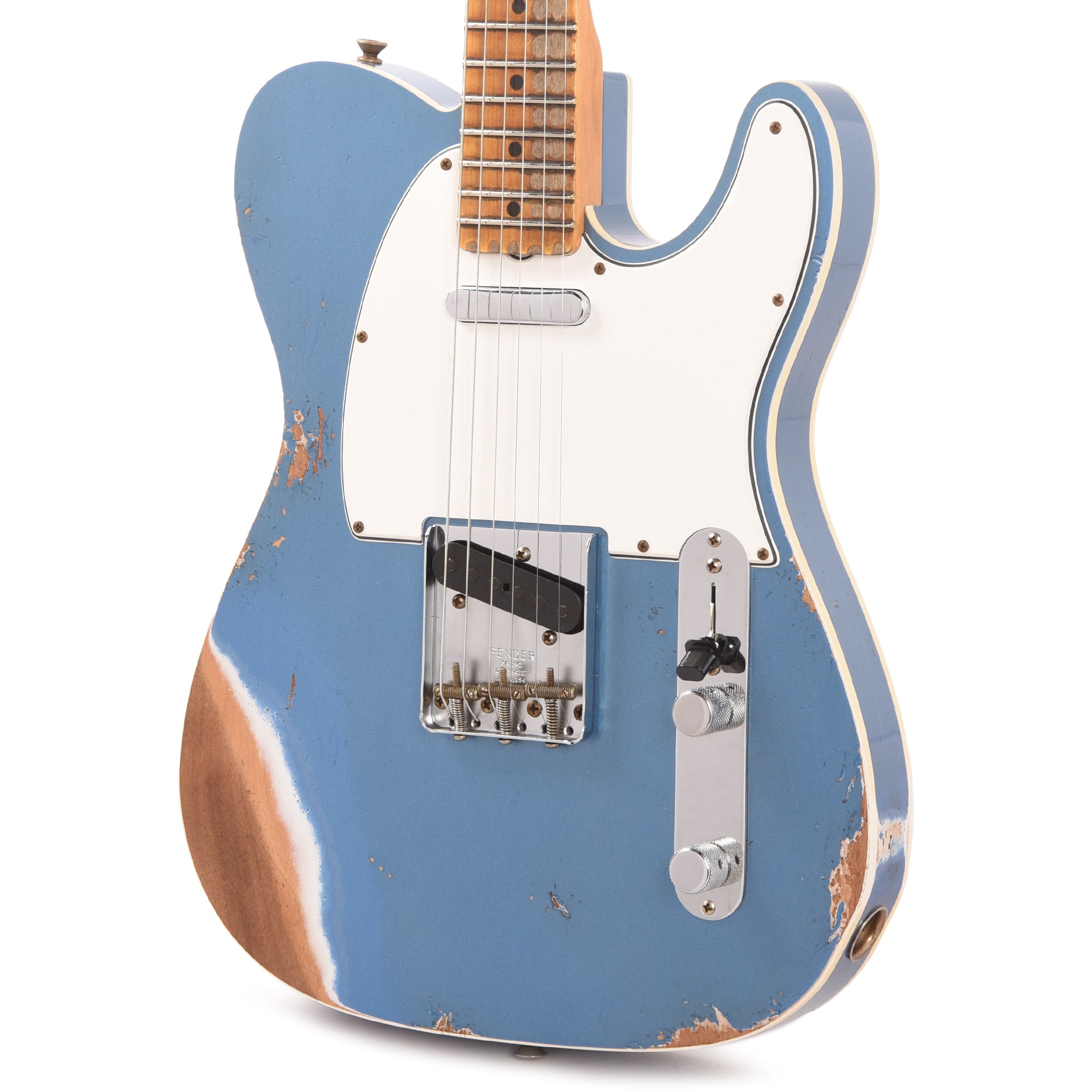 Fender Custom Shop '65 Telecaster Custom Heavy Relic Aged Lake Placid Blue