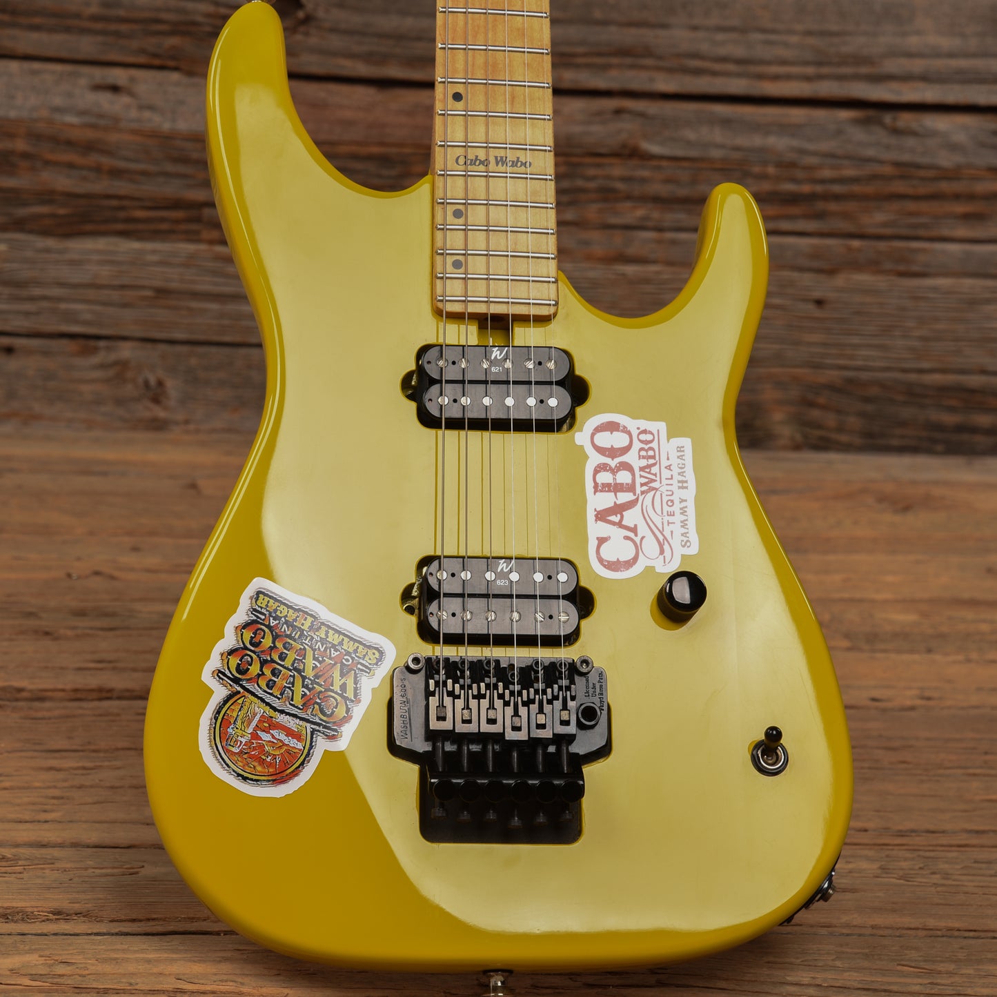 Washburn MG-810 Sammy Hagar Cabo Wabo Yellow