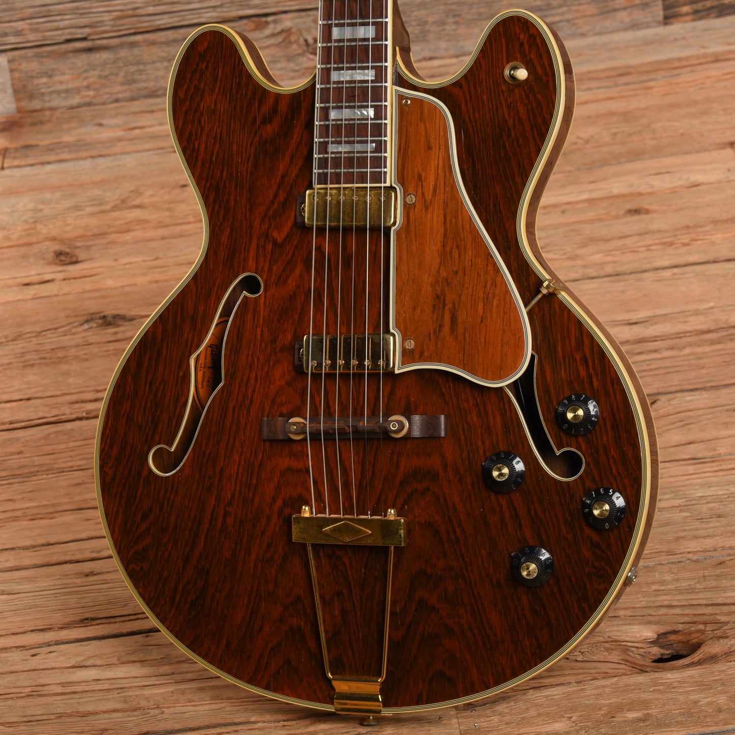 Gibson Crest Gold Natural 1969