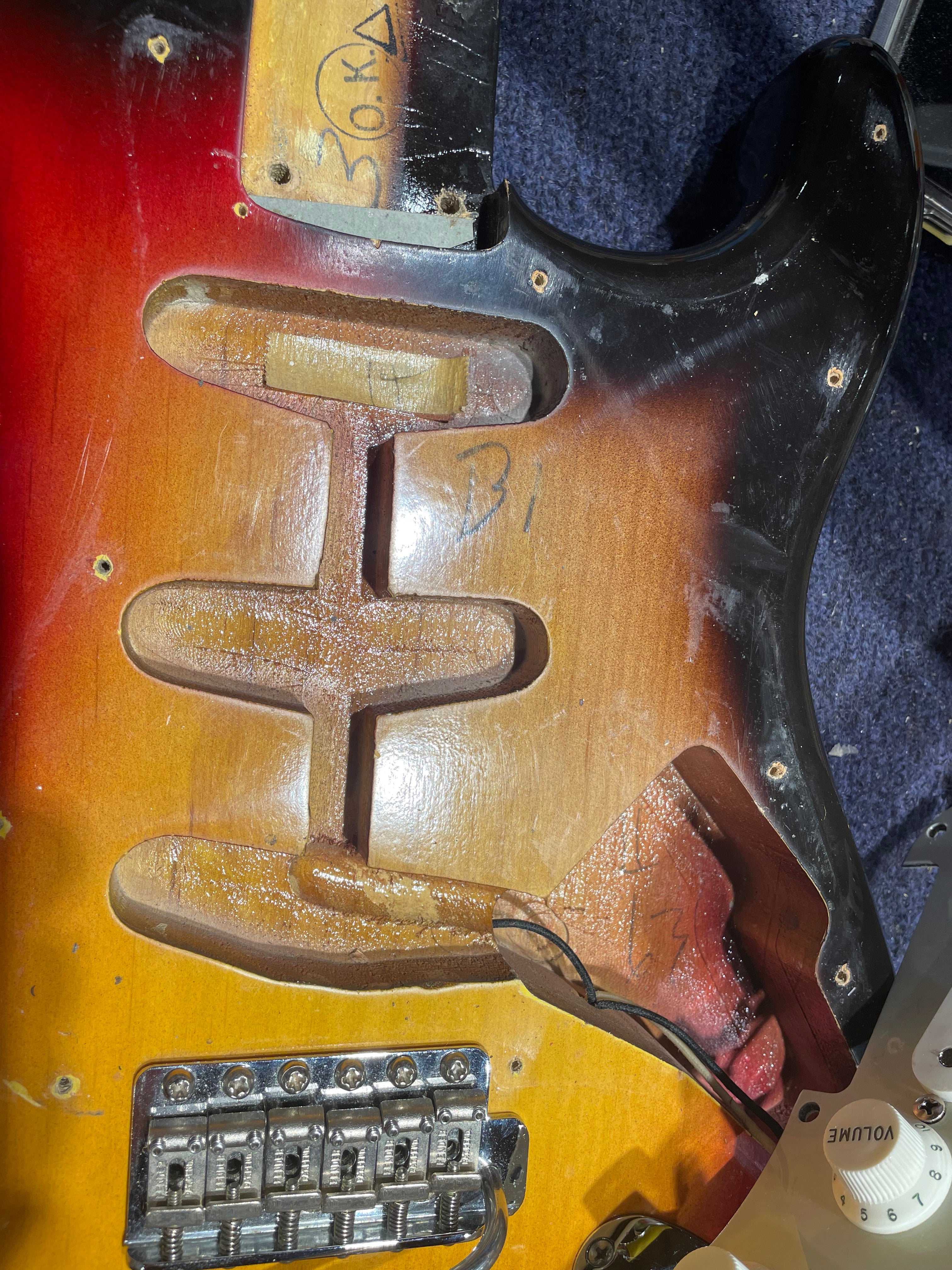 Fender Stratocaster Sunburst 1963