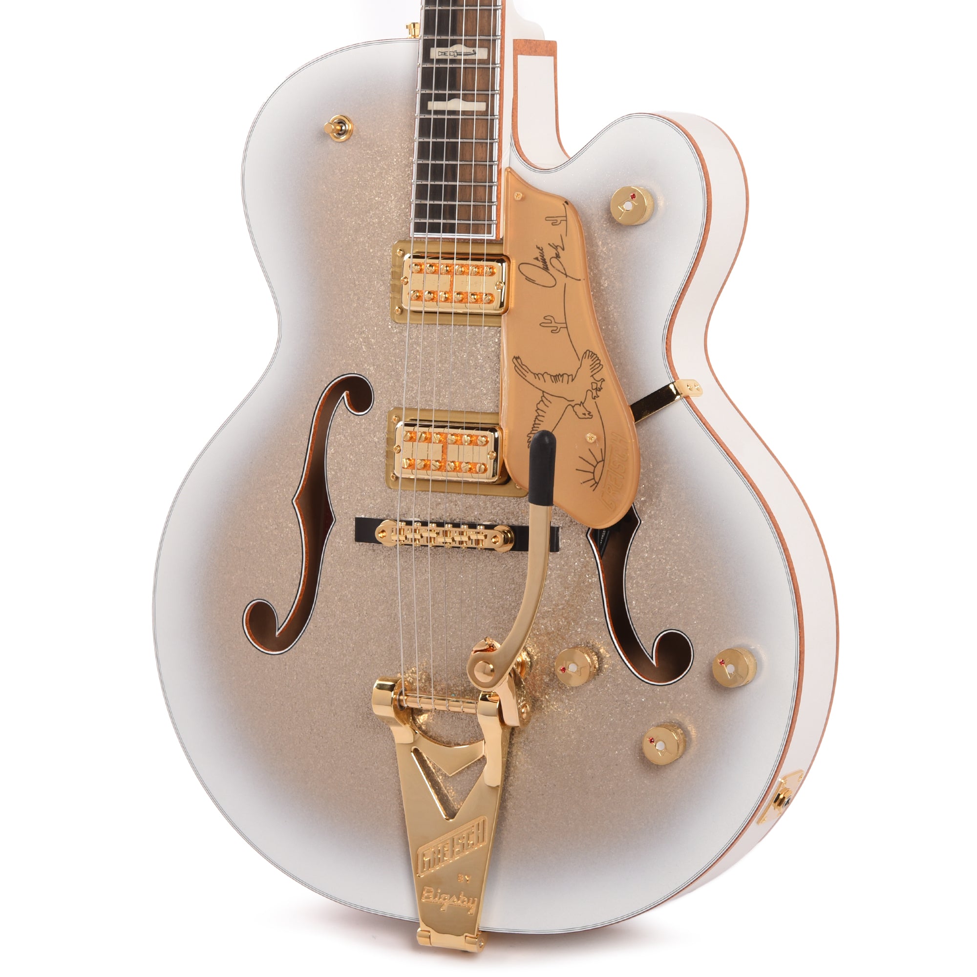 Gretsch G6136TG-OP Limited Edition Orville Peck Falcon with String-Thru Bigsby Oro Sparkle