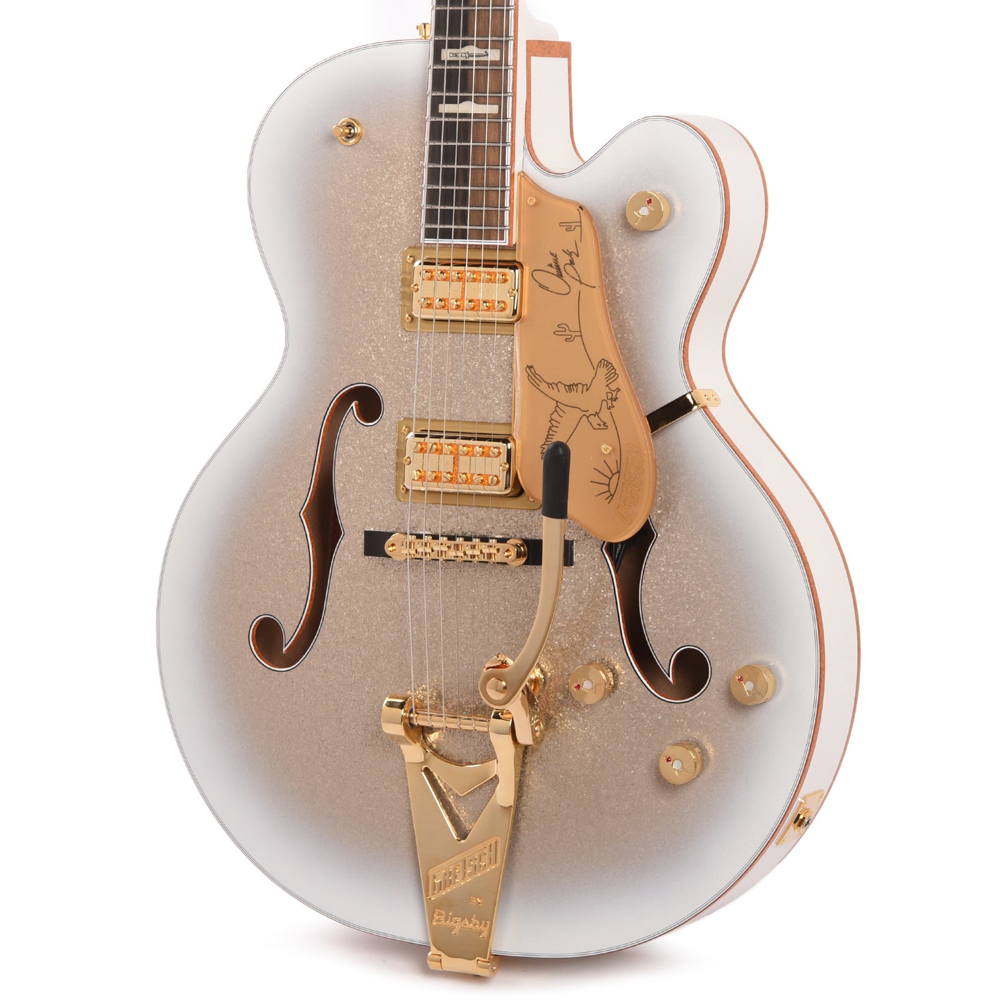 Gretsch G6136TG-OP Limited Edition Orville Peck Falcon with String-Thru Bigsby Oro Sparkle