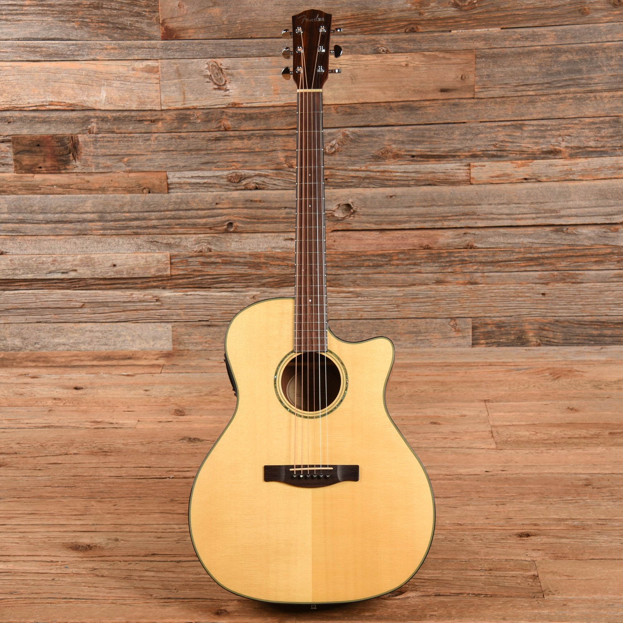 Fender GA-43SCE Grand Auditorium Natural – Chicago Music Exchange