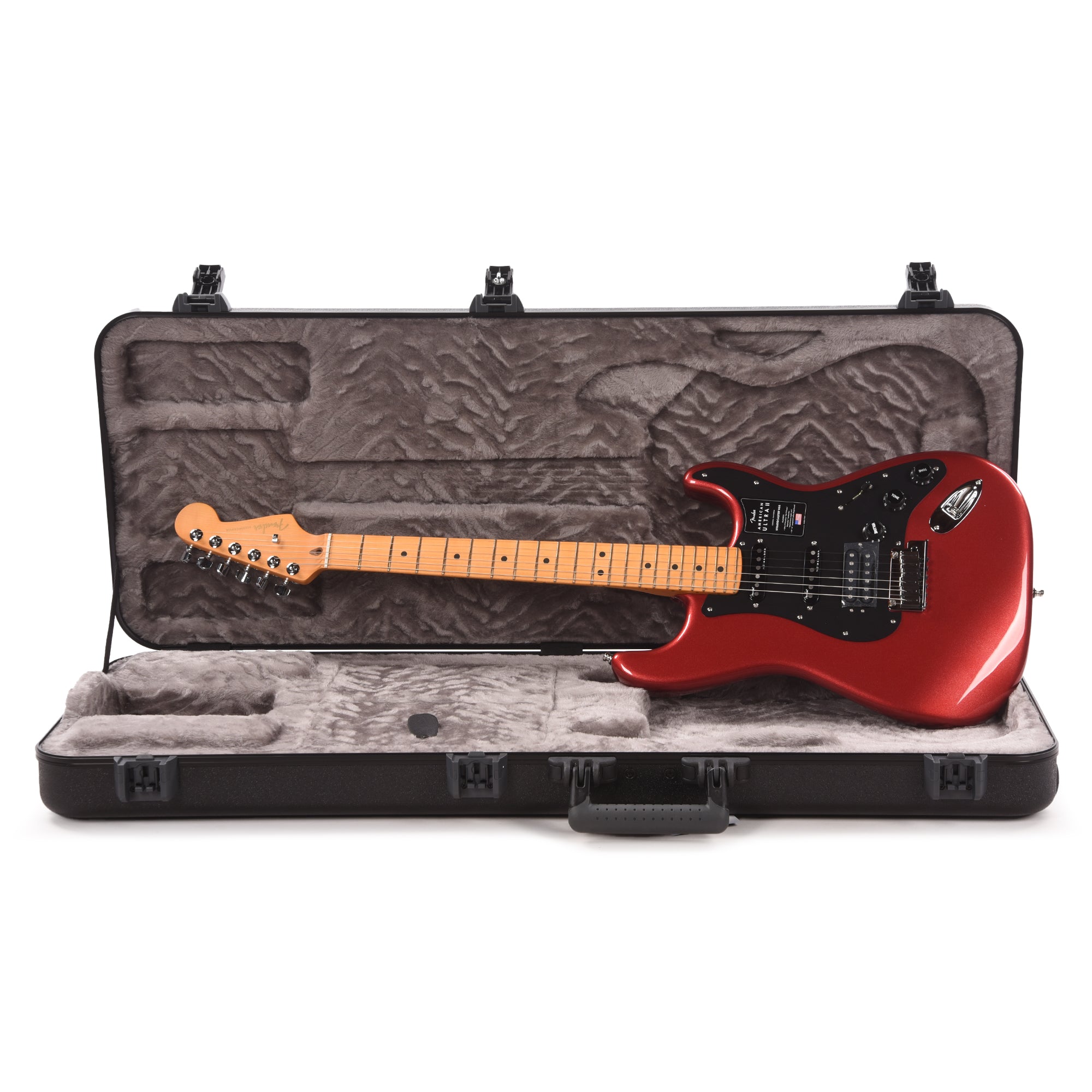 Fender American Ultra II Stratocaster HSS Sinister Red