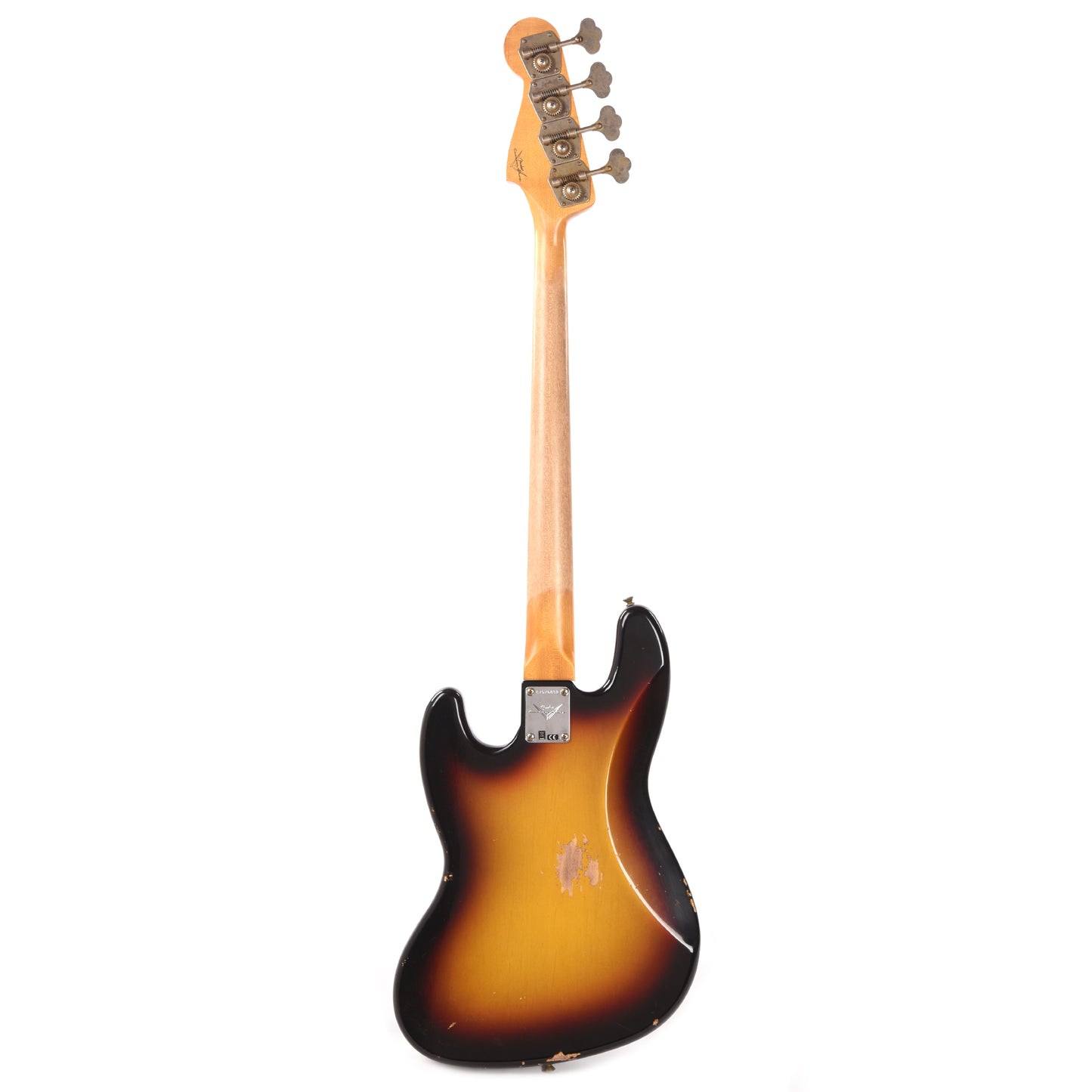 Fender Custom Shop 1962 Jazz Bass Relic 3-Color Sunburst