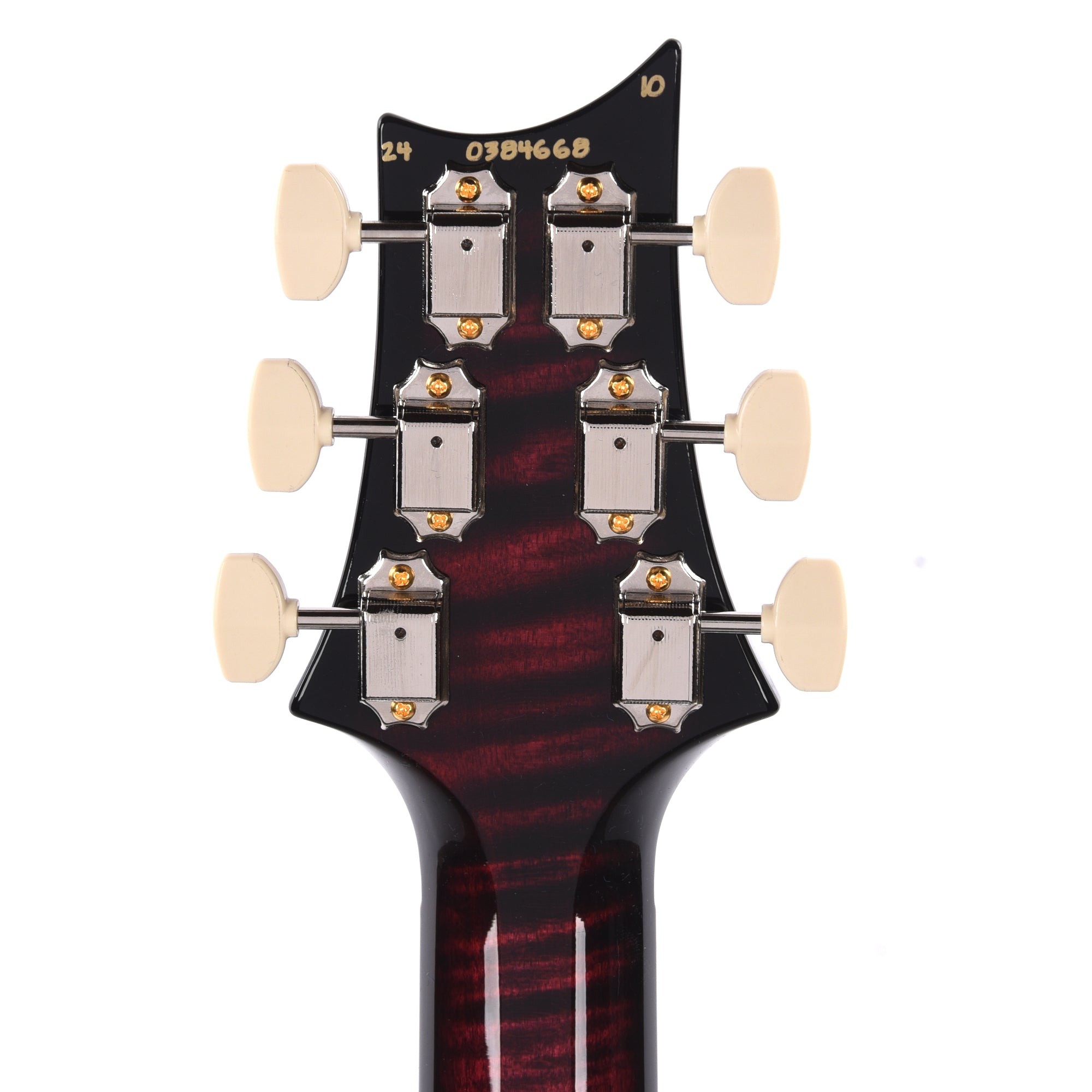 PRS Wood Library McCarty 594 10-Top Quilt Red Tiger w/Figured Stained Maple Neck & Cocobolo Fingerboard