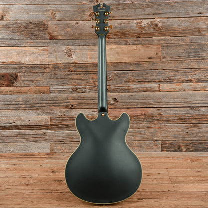 D'Angelico Deluxe DC Satin Black 2016