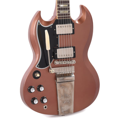 Gibson Custom Shop 1964 SG Standard "CME Spec" LEFTY Antique Heather Poly VOS w/Maestro Vibrola