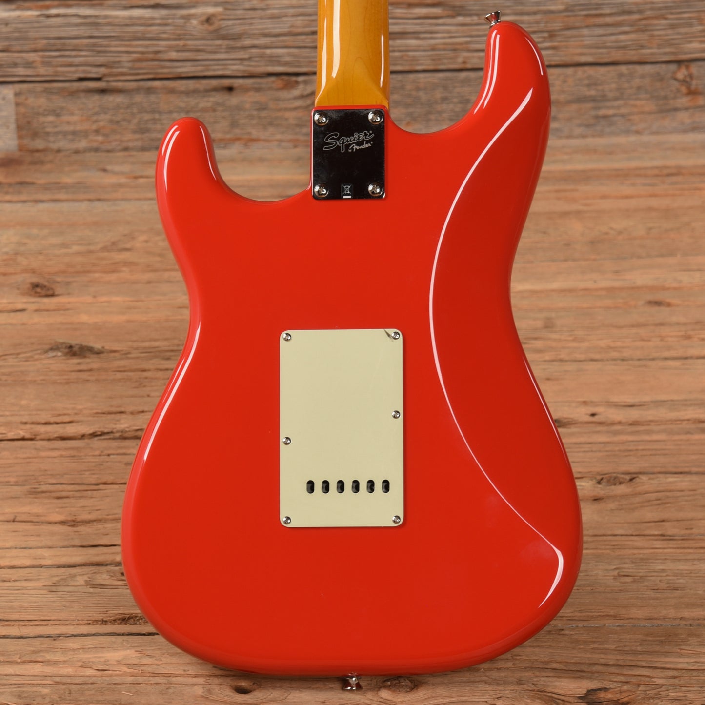 Squier Simon Neil Classic Vibe Stratocaster 60s Fiesta Red 2014