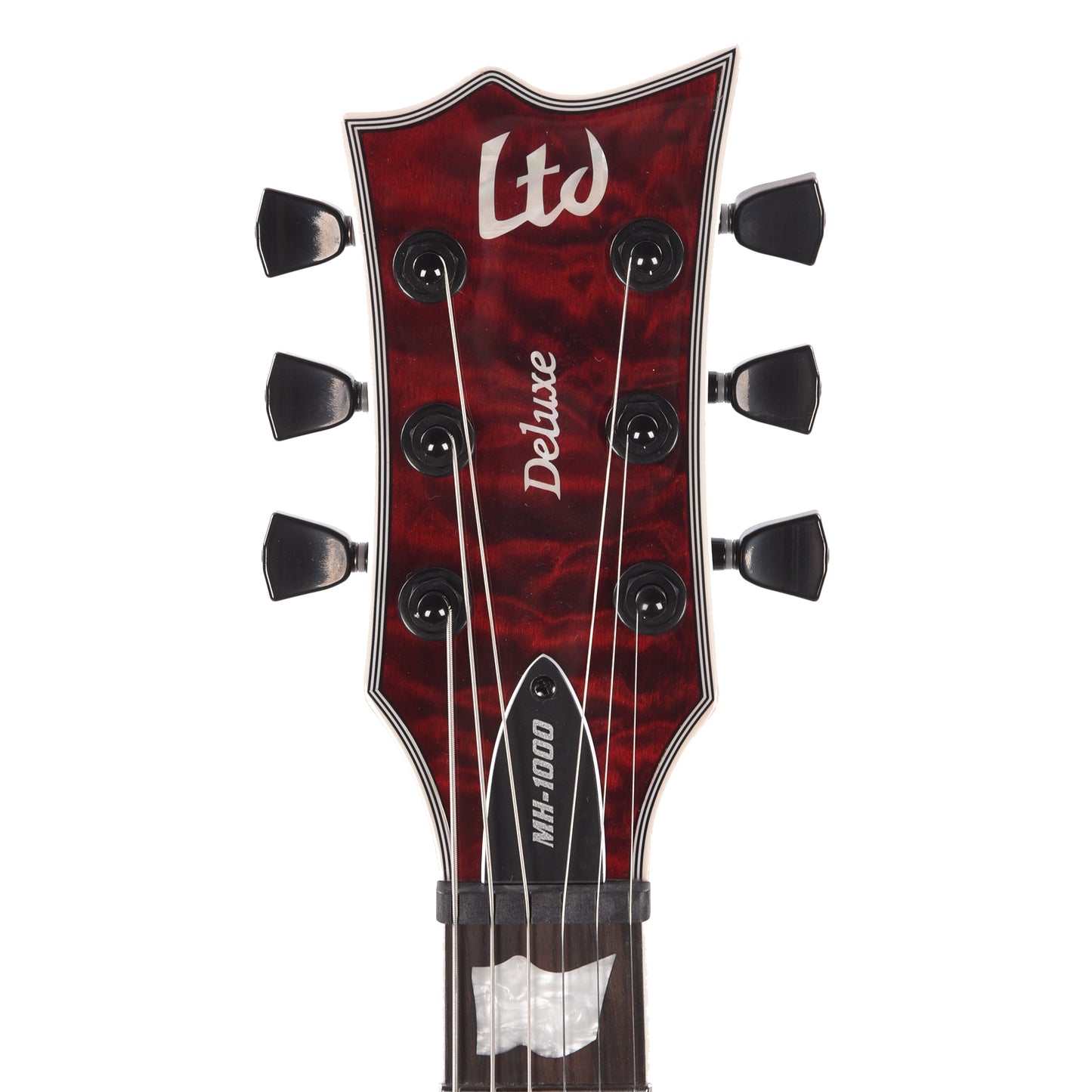 ESP LTD EC-1000 QM See Thru Black Cherry Fluence