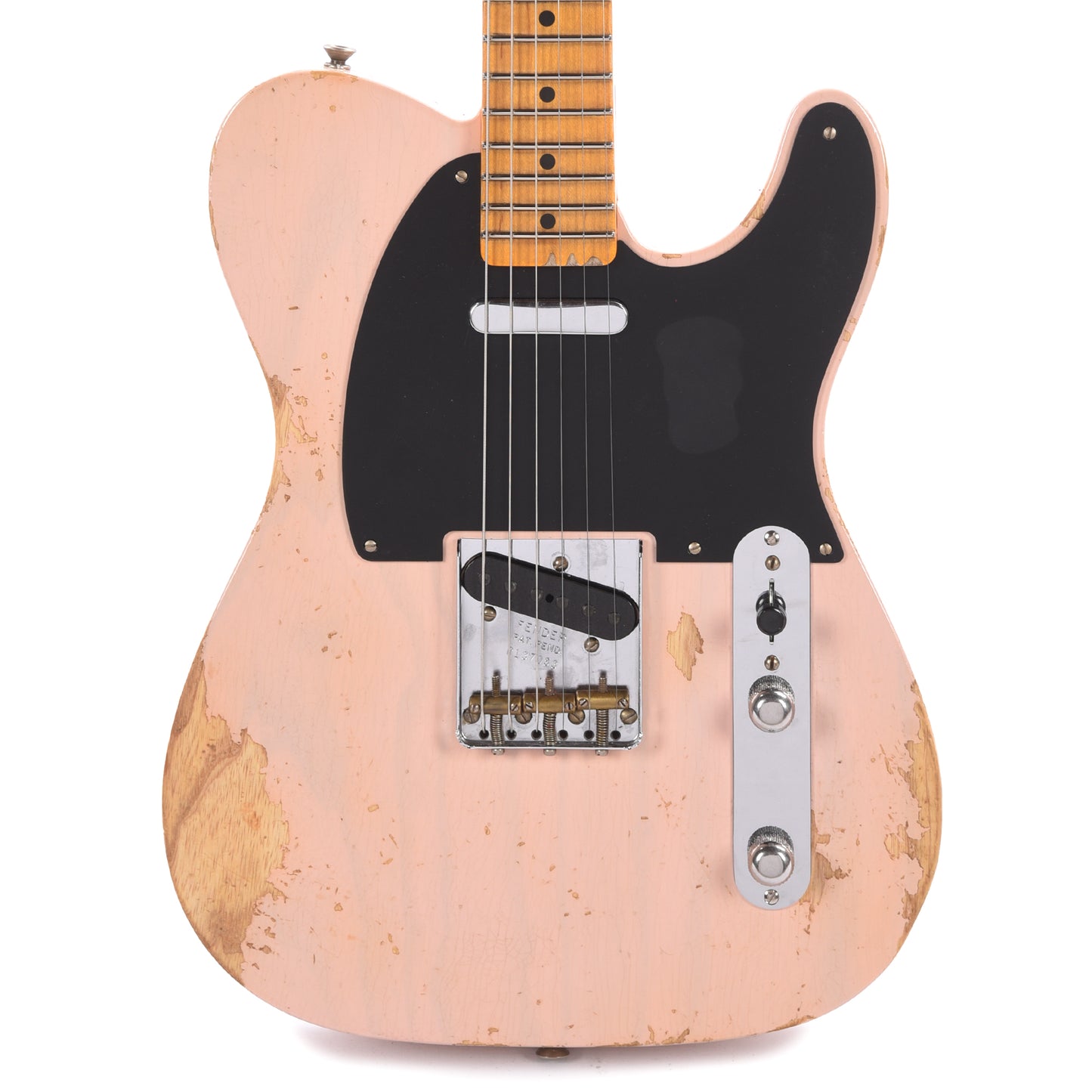 Fender Custom Shop 1952 Telecaster "Chicago Special" Heavy Relic Faded Trans Shell Pink