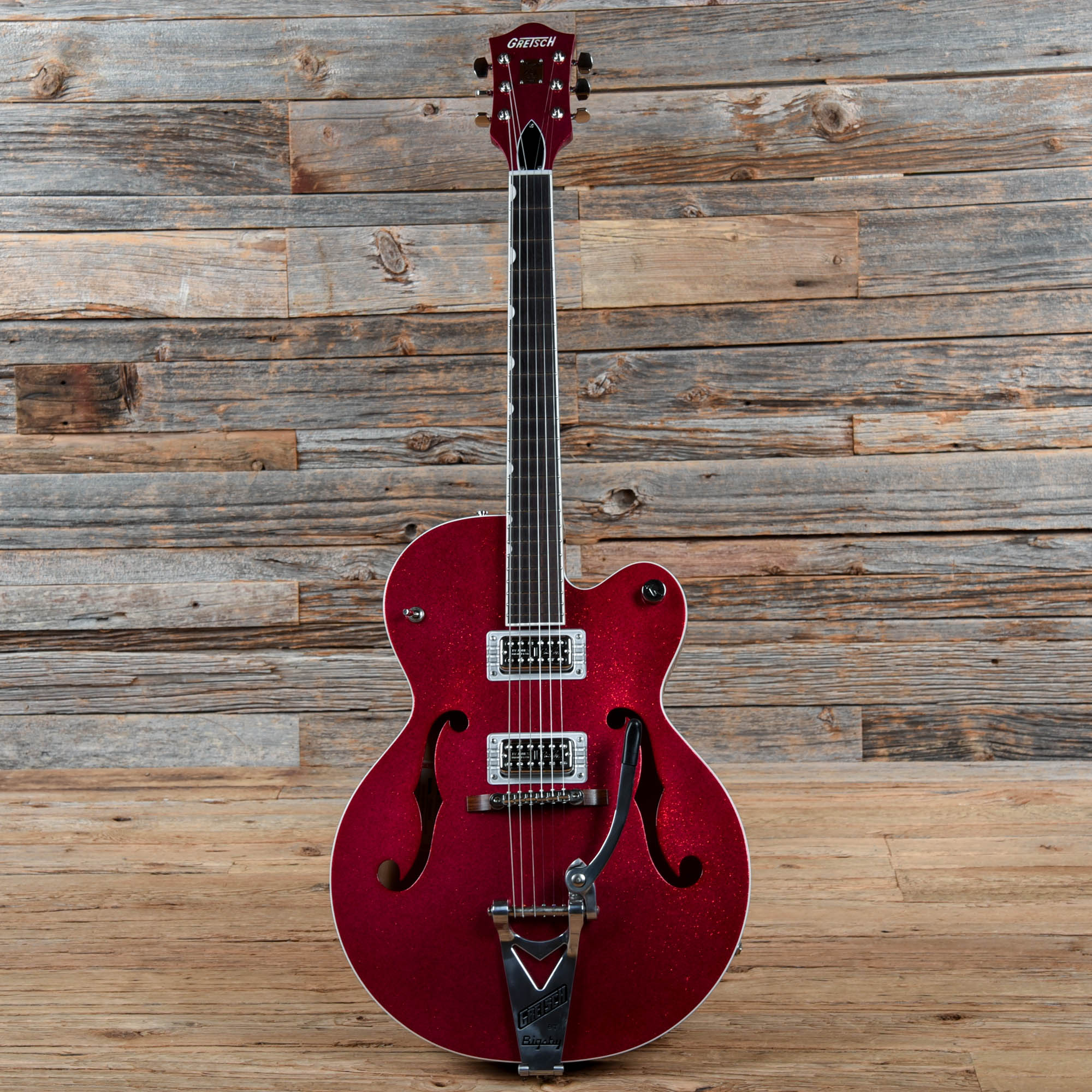 Gretsch G6120 Brian Setzer Hot Rod Magenta Sparkle 2020