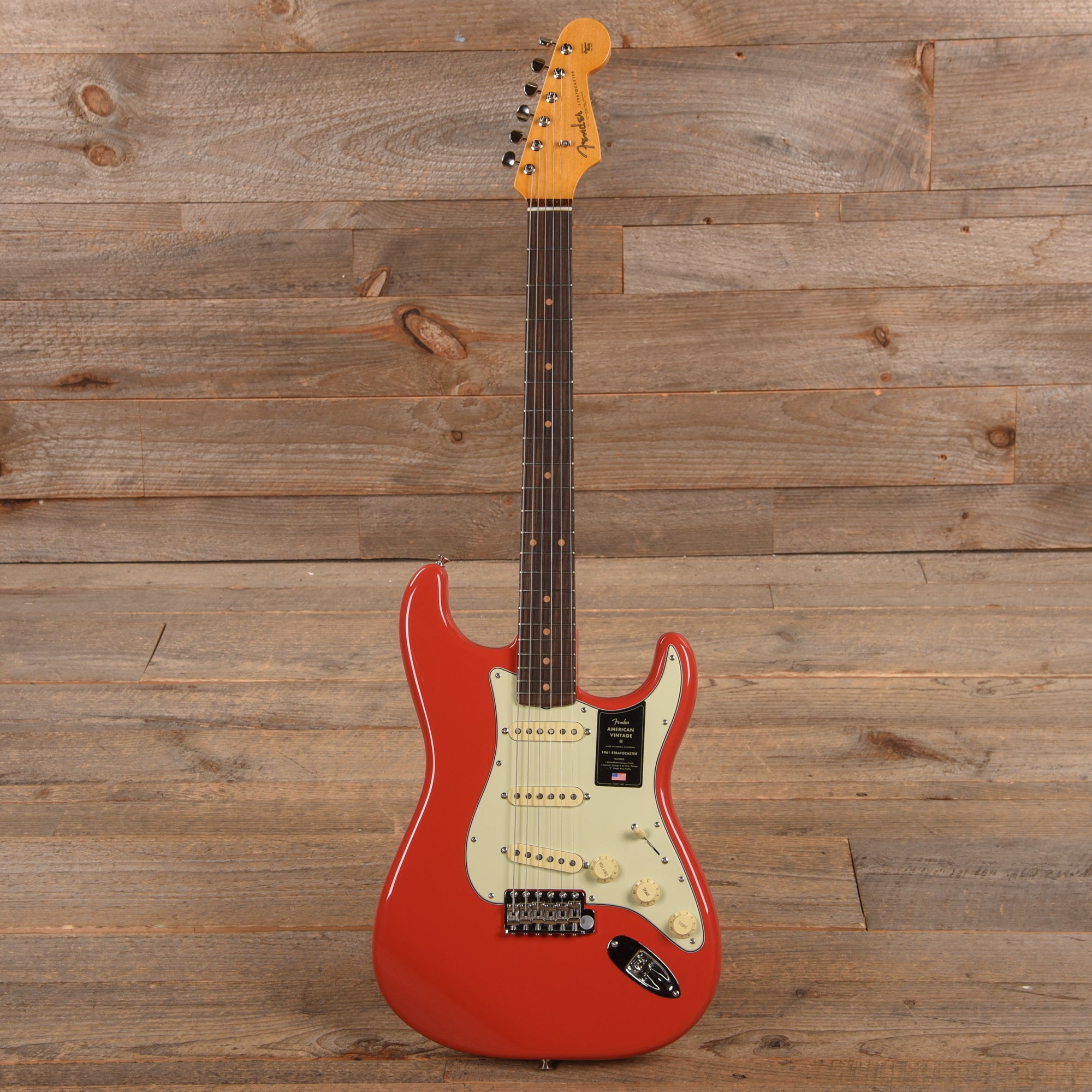 Fender American Vintage II 1961 Stratocaster Fiesta Red