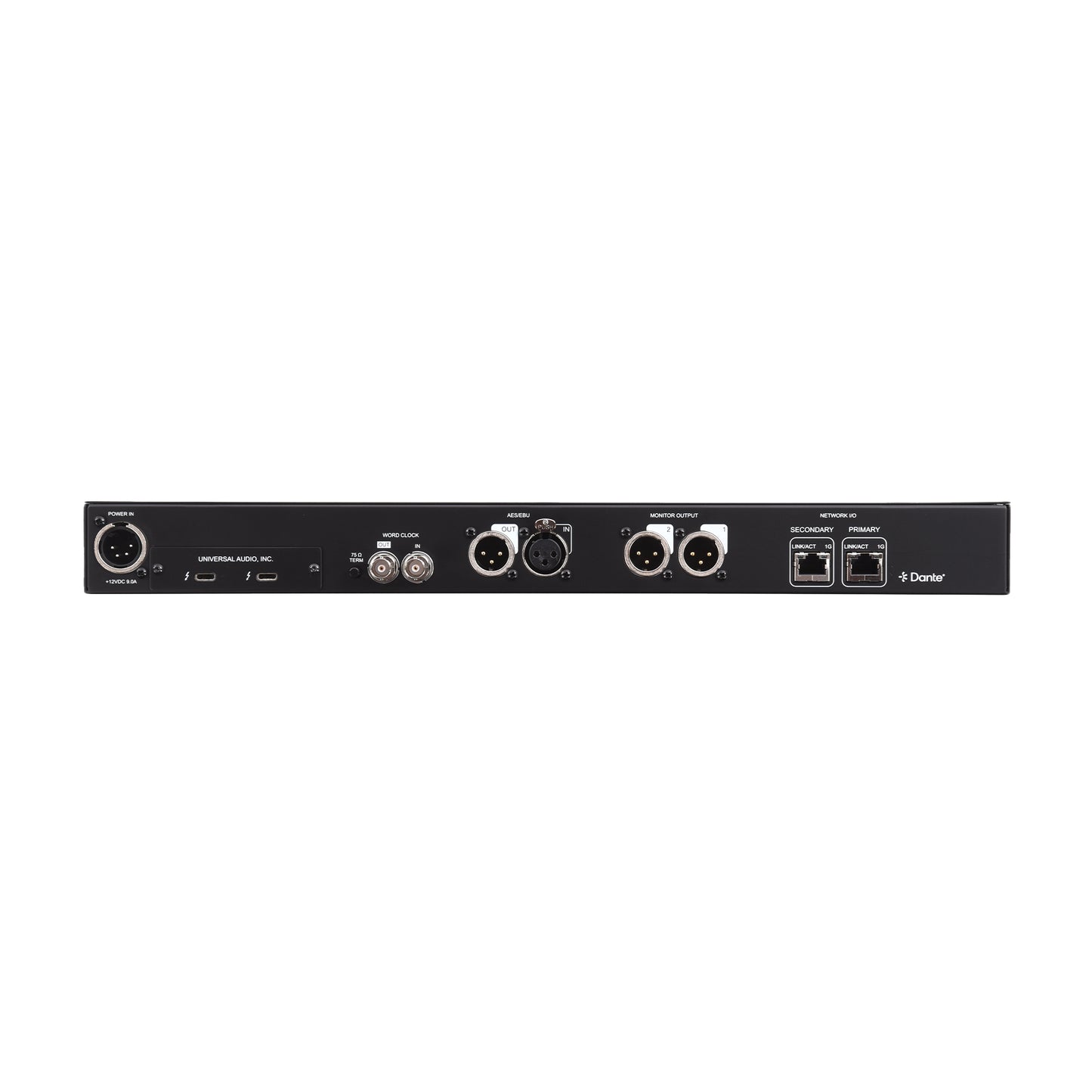 Universal Audio Apollo x16D ESS Rackmount TB3 Dante Audio Interface