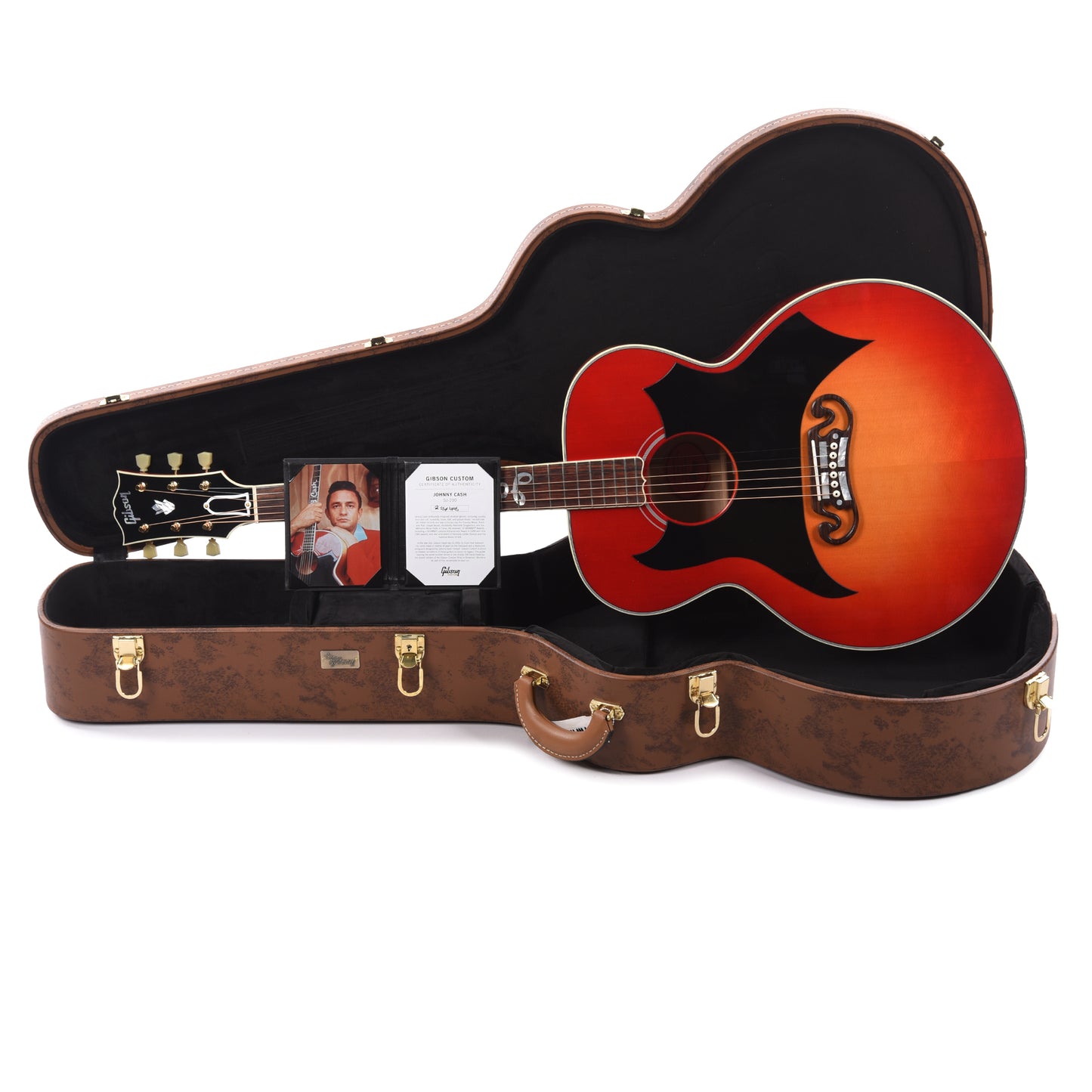 Gibson Custom Shop Limited Edition Johnny Cash SJ-200 Vintage Cherry Sunburst