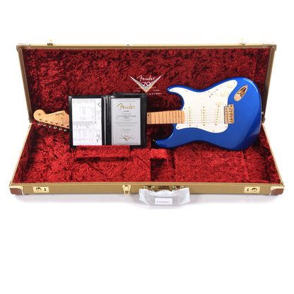 Fender Custom Shop Limited Edition 70th Anniversary Stratocaster NOS with Gold Hardware Bright Sapphire Metallic