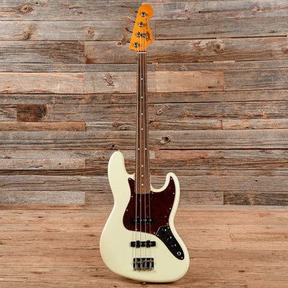 Fender 60's Classic Series Lacquer Jazz Neck w/ Fender Jazz Bass Body Olympic White 2018