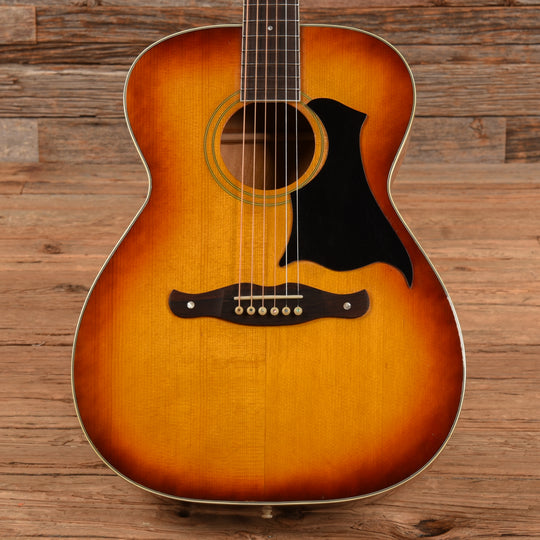 Harmony H-167 X-Brace Conversion Sunburst 1970