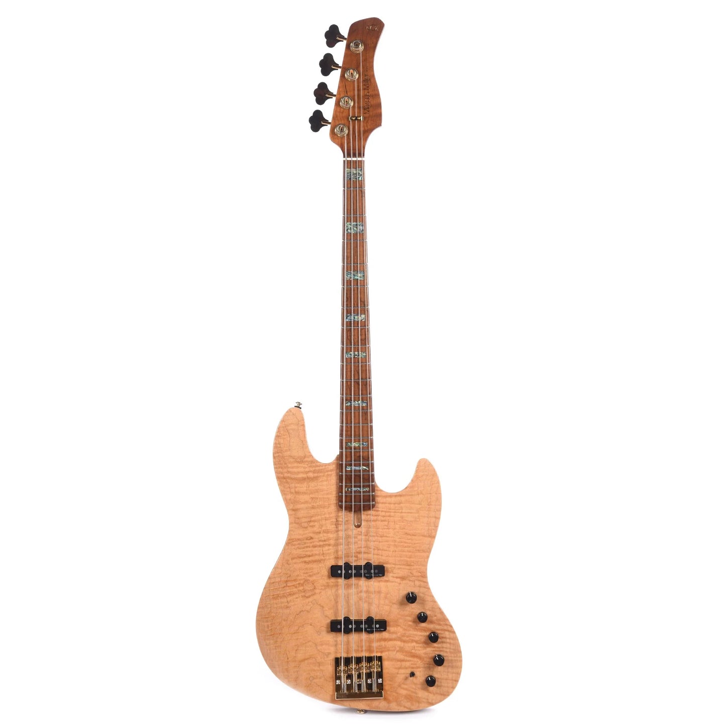 Sire Marcus Miller V10 DX Flame Maple/Swamp Ash 4-String Natural