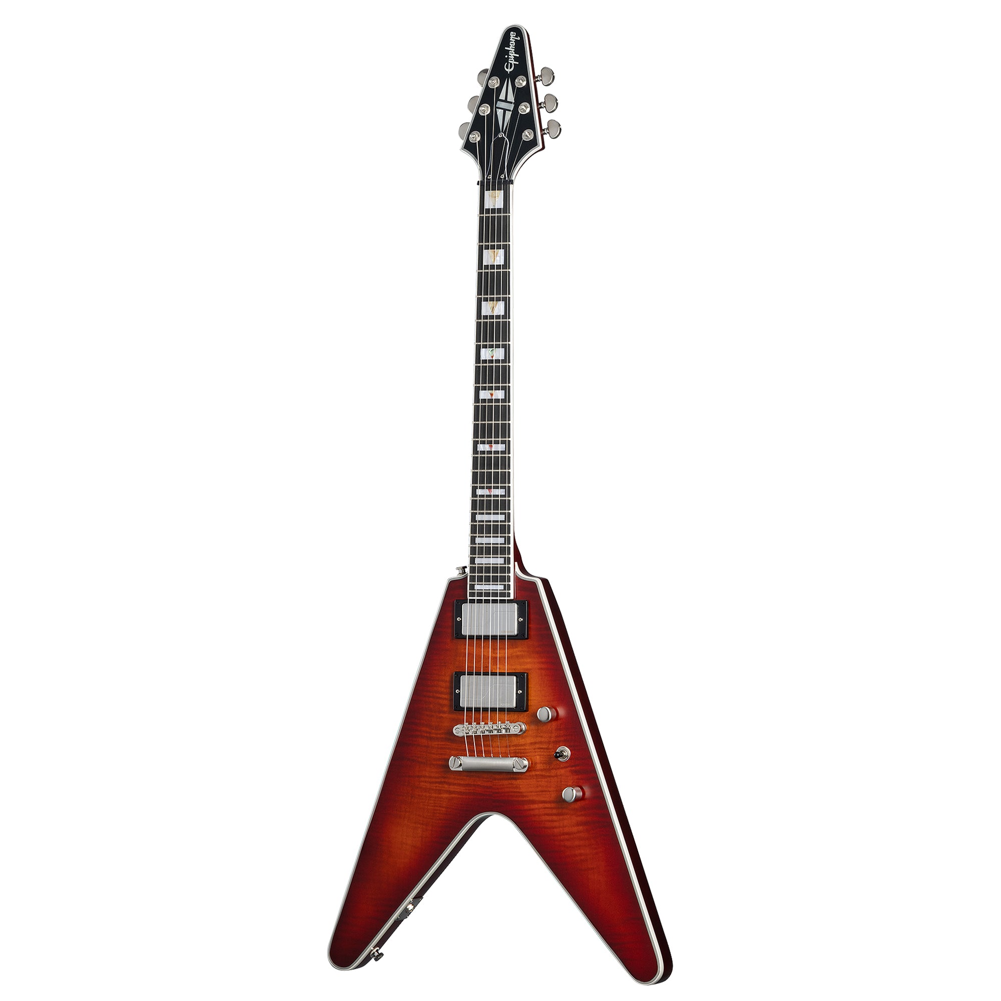 Epiphone Original Flying V Prophecy Aged Bengal Tiger Burst