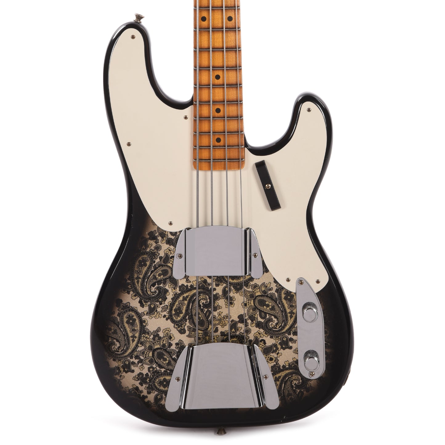 Fender Custom Shop Limited Edition 1954 Precision Bass Journeyman Relic Black Paisley