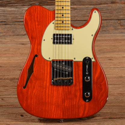 G&L Tribute Series ASAT Classic Bluesboy Semi-Hollow Transparent Orange 2021