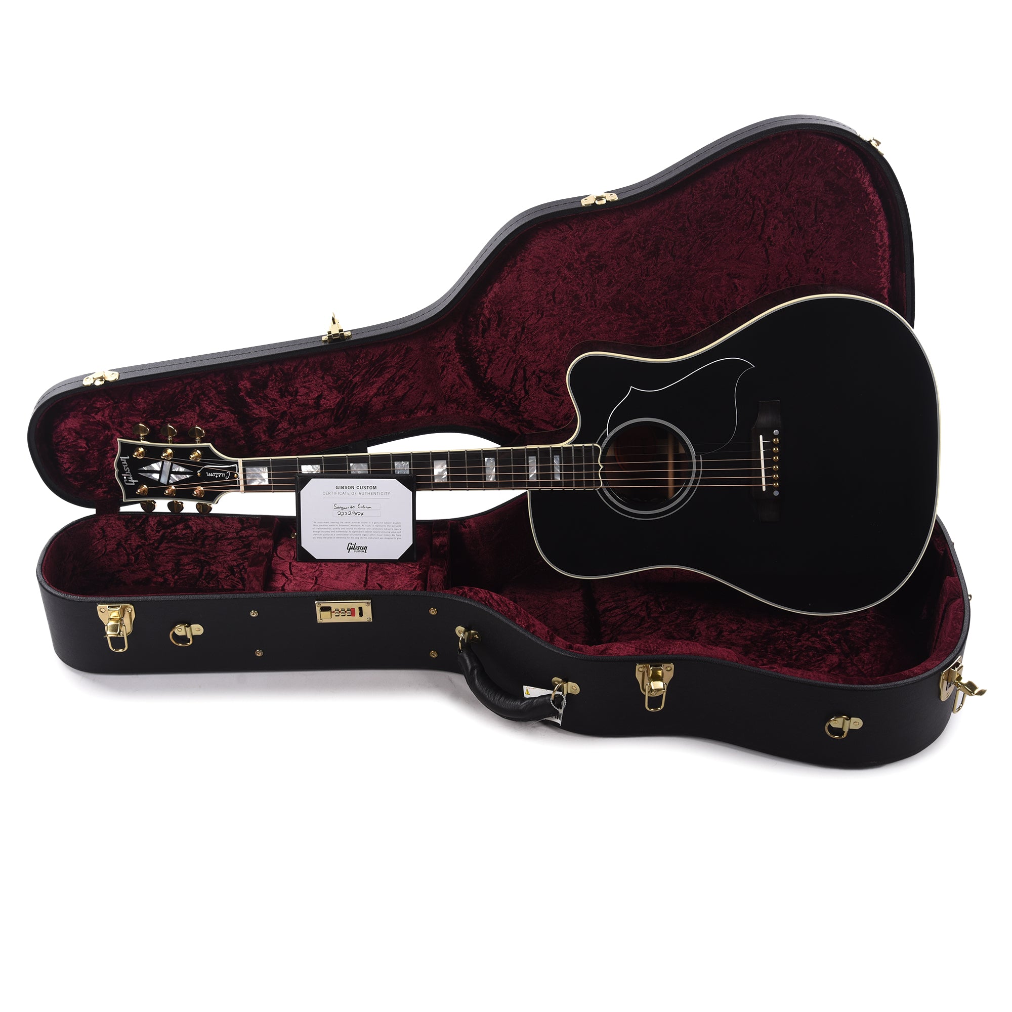 Gibson Custom Shop Modern Songwriter EC Custom Ebony