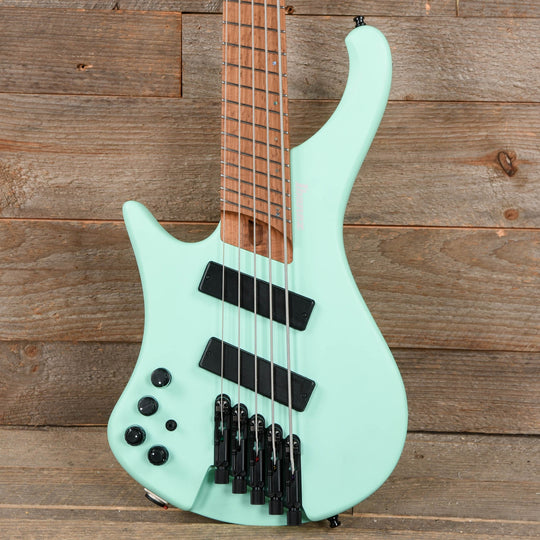 Ibanez EHB1005MSLSFM EHB Ergonomic Headless Bass 5-String Multi-Scale Sea Foam Green Matte LEFTY