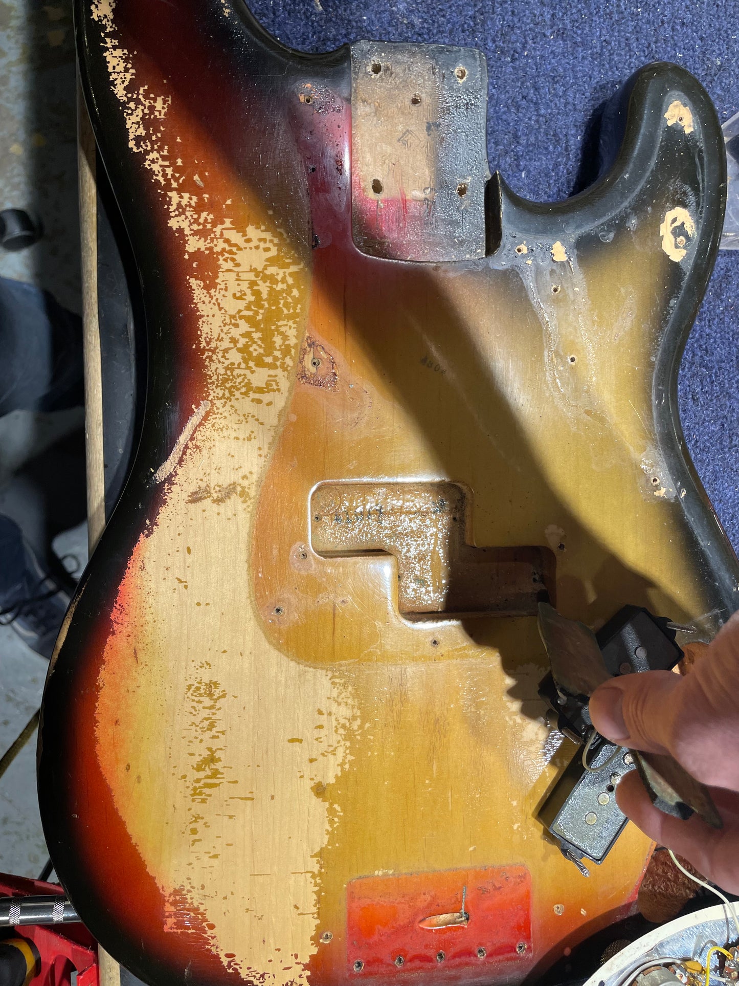 Fender Precision Bass Sunburst 1970